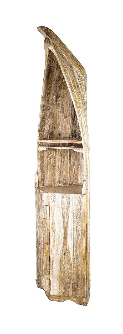 DEOKORK Teaková vinotéka GONDOLA