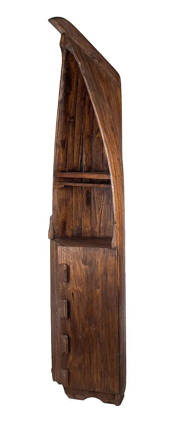 DEOKORK Teaková vinotéka GONDOLA
