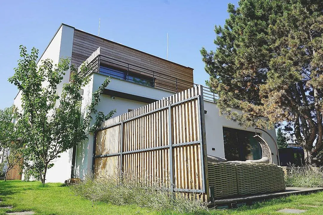 Fasádní palubky SIBIŘSKÝ MODŘÍN DAHURSKÝ profil rhombus 20 × 68 × 3950 mm