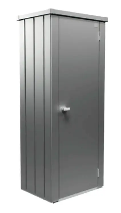 Biohort Skříňka na terasu BIOHORT Julia M high 77 x 57 x 180 cm (šedý křemen metalíza)