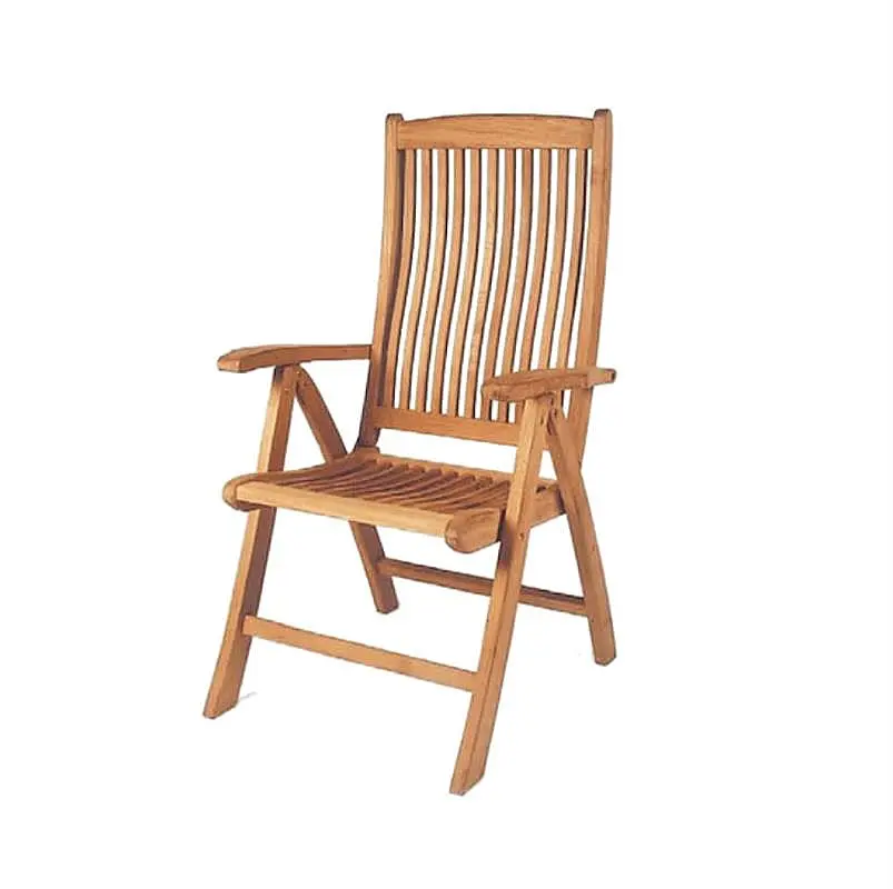 Zahradní polohovatelné křeslo RIVIERA (teak)