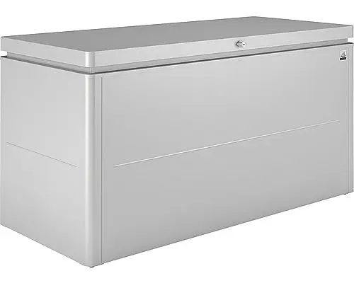 Biohort Úložný box BIOHORT Loungebox 160 x 70 x 83,5 cm (stříbrná metalíza)