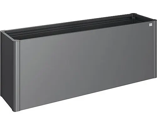 Biohort Zvýšený truhlík na zeleninu BIOHORT 201,6 x 54,7 x 77 cm (tmavě šedá metalíza) 2 x 0,5 (2 krabice)