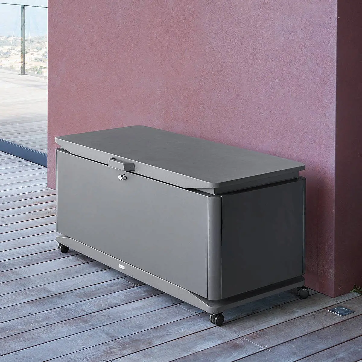 DEOKORK Venkovní úložný box 132x60x74 cm (antracit)