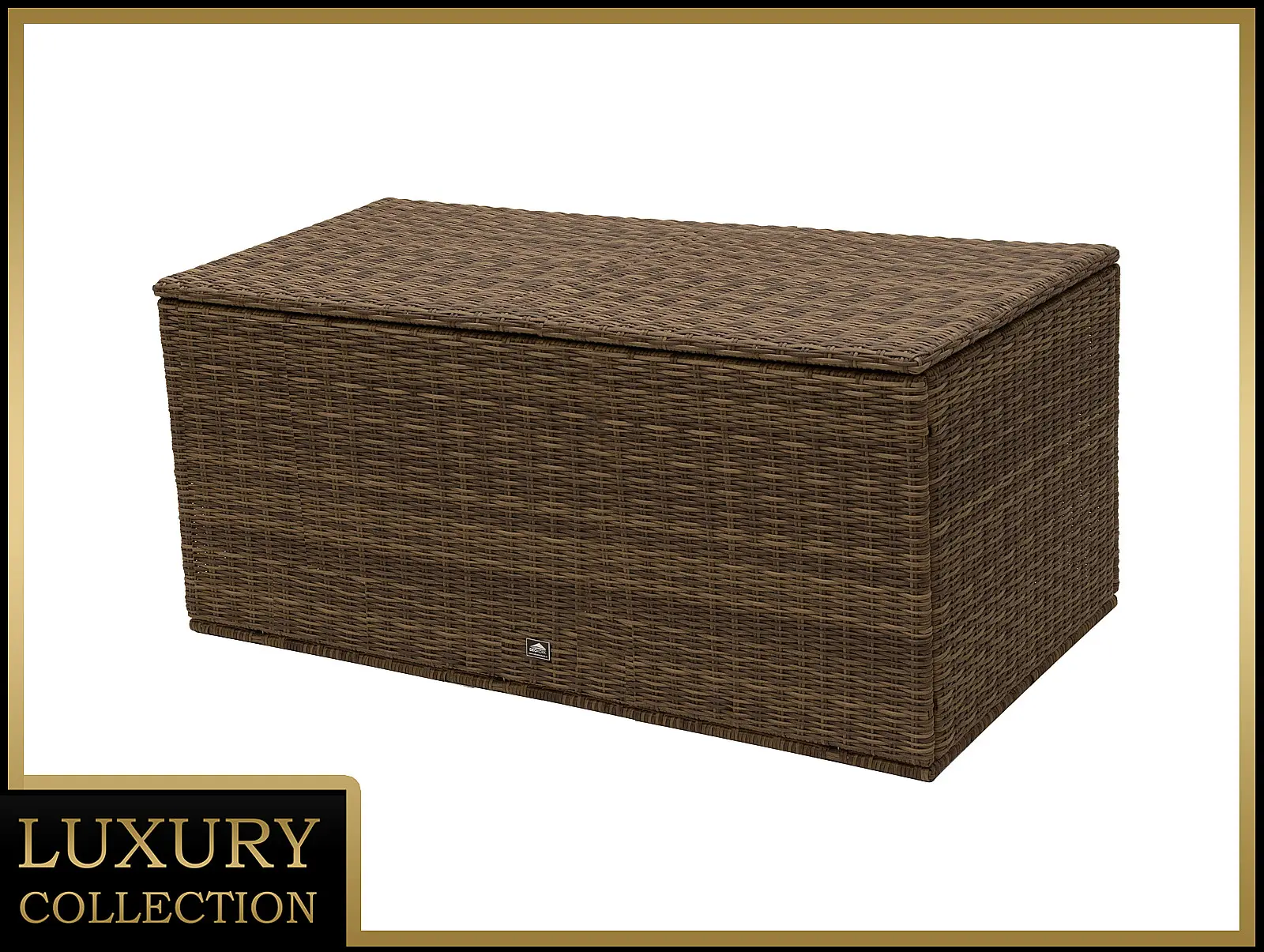 DEOKORK Box na polstry 170 x 90 cm BORNEO LUXURY (hnědá)