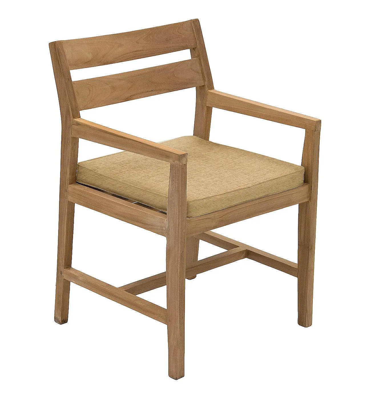 DEOKORK Zahradní pevné křeslo WINSTON (teak)
