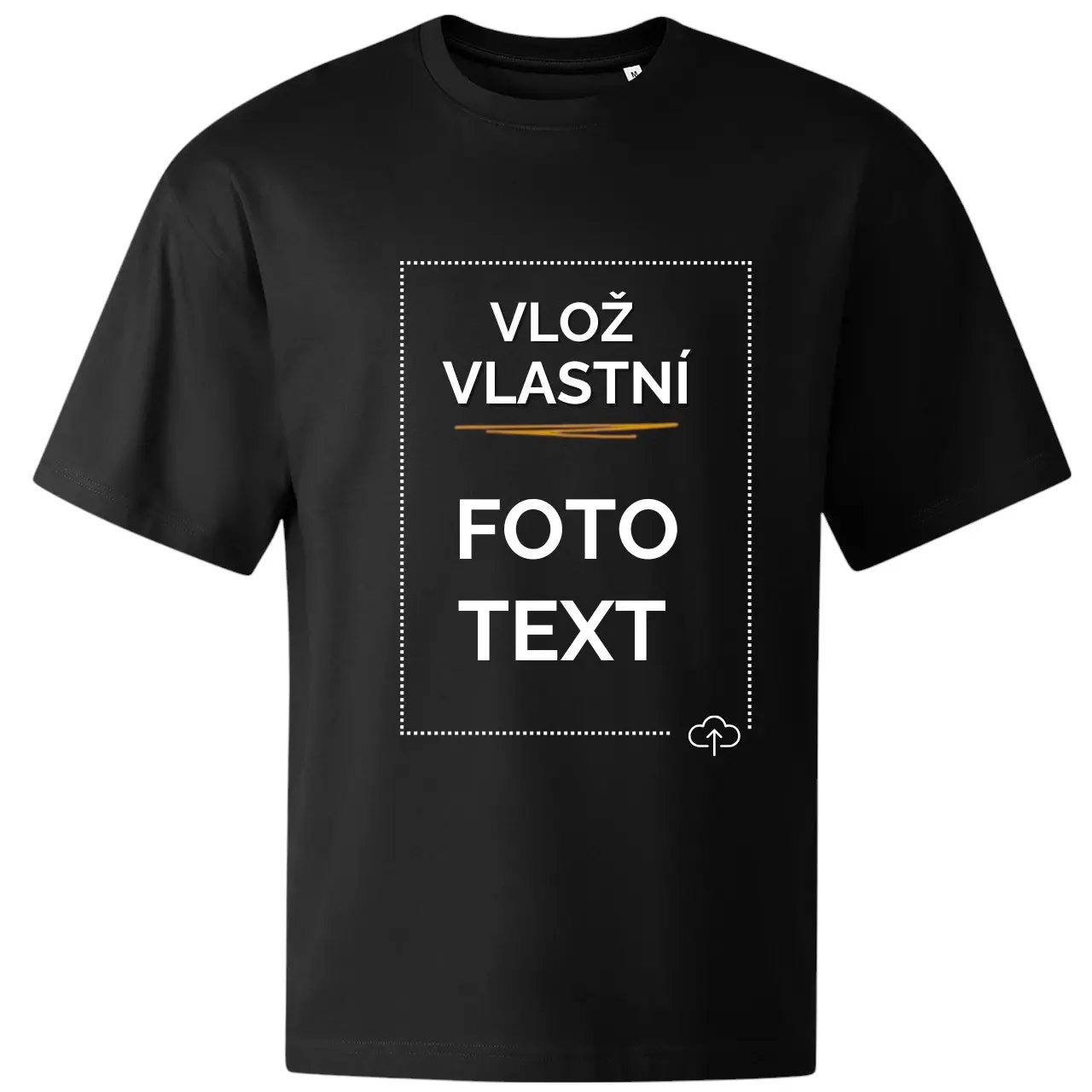 Oversized tričko s potiskem