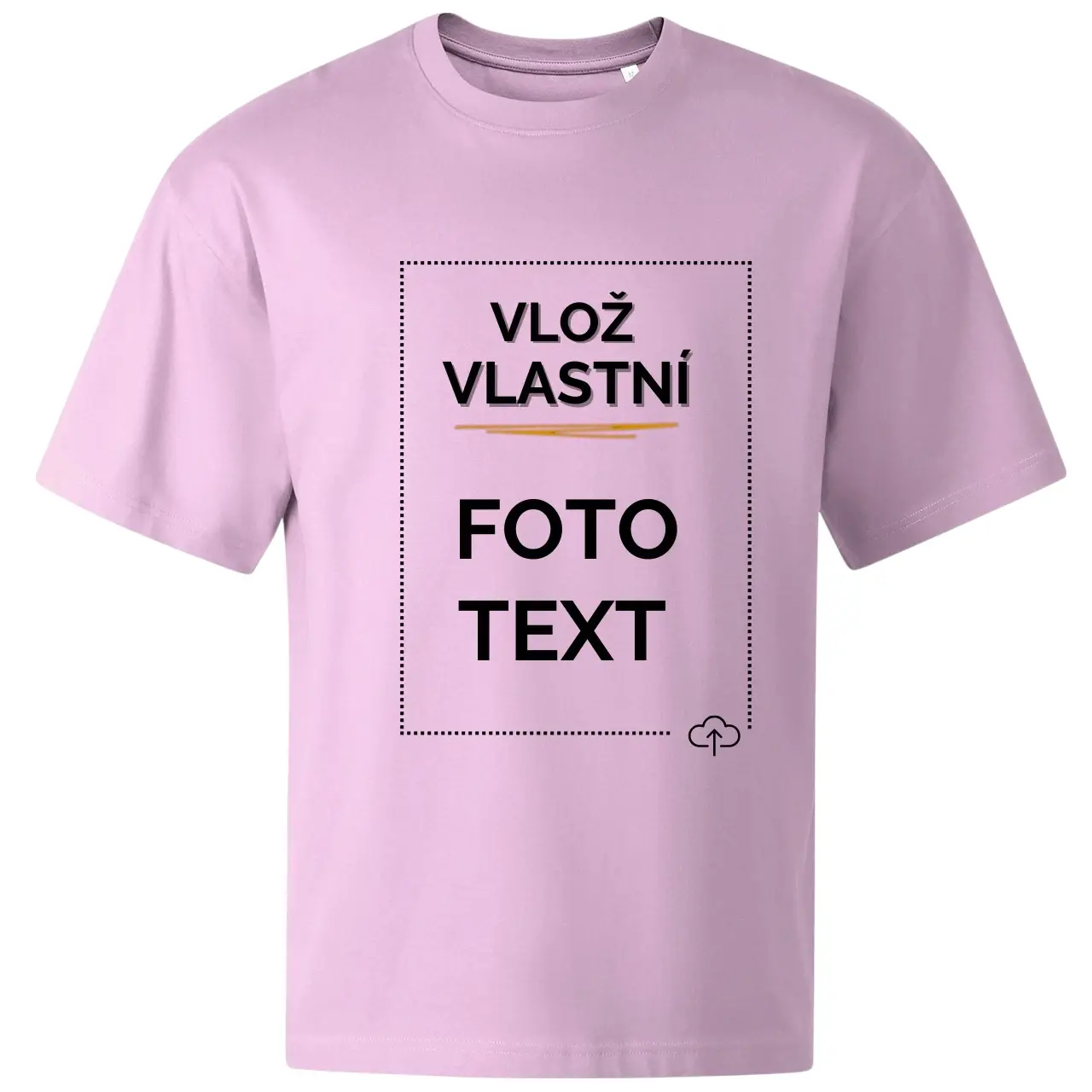 Oversized tričko s potiskem
