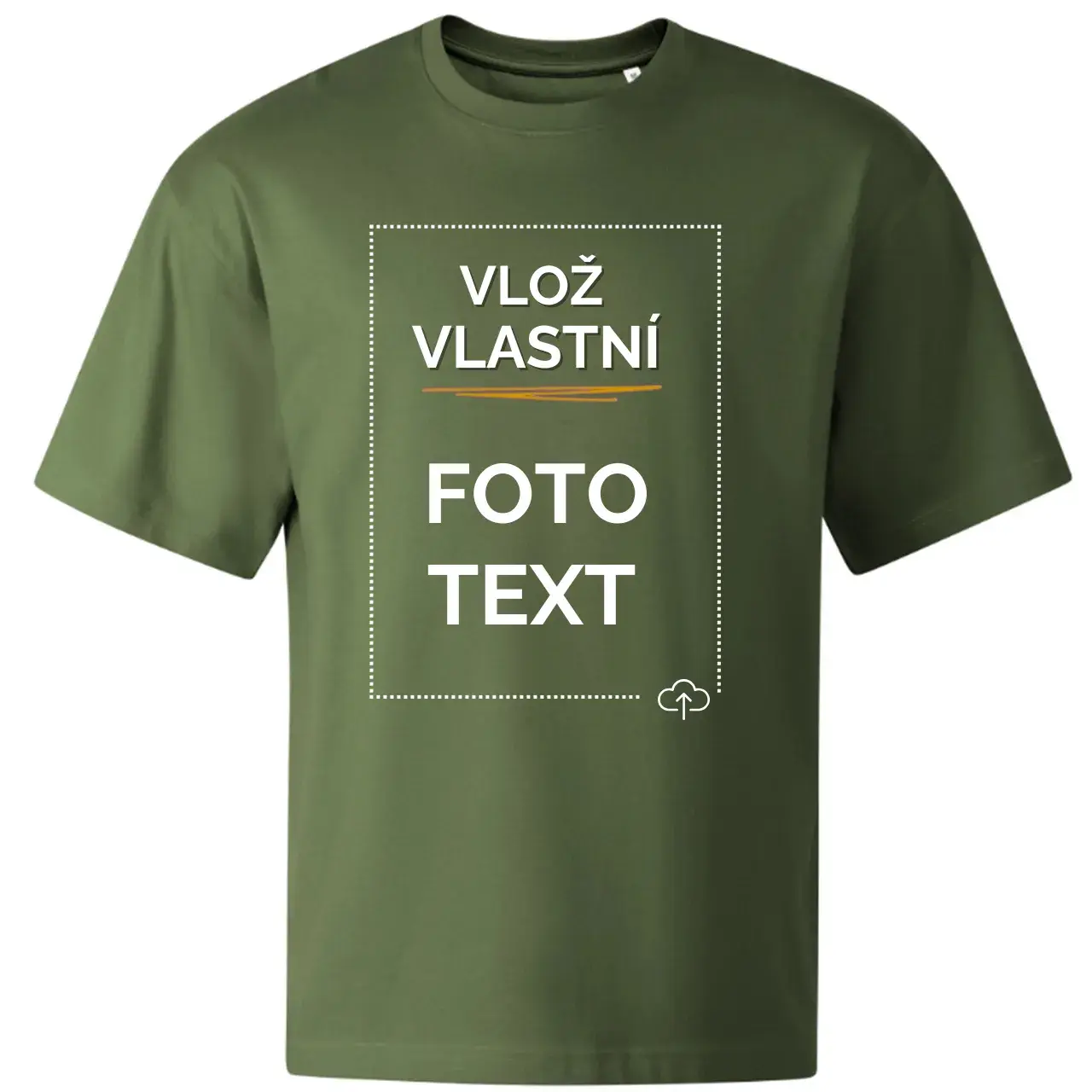 Oversized tričko s potiskem