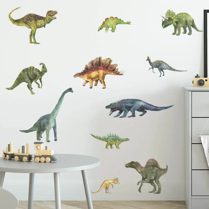 Impresi Samolepka do dětského pokoje Dinosauři - 60x30 cm