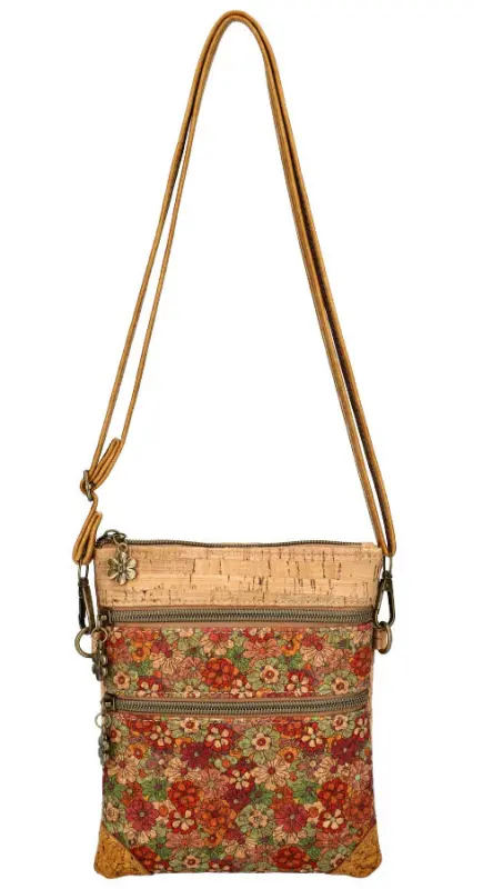 Korková lehká malá crossbody dámská kabelka 85056 typ5