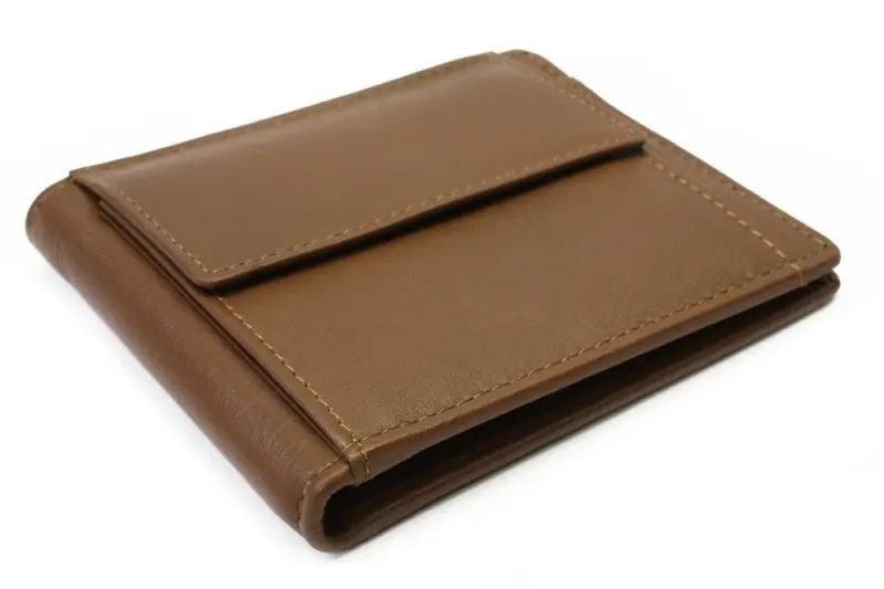 Hnědá pánská kožená peněženka - dolarovka 519-2908-40