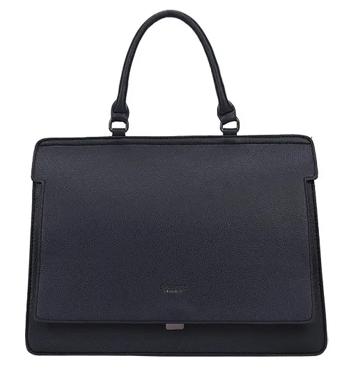 DIANA & CO Dámská aktovková taška crossbody i do ruky tmavě modrá