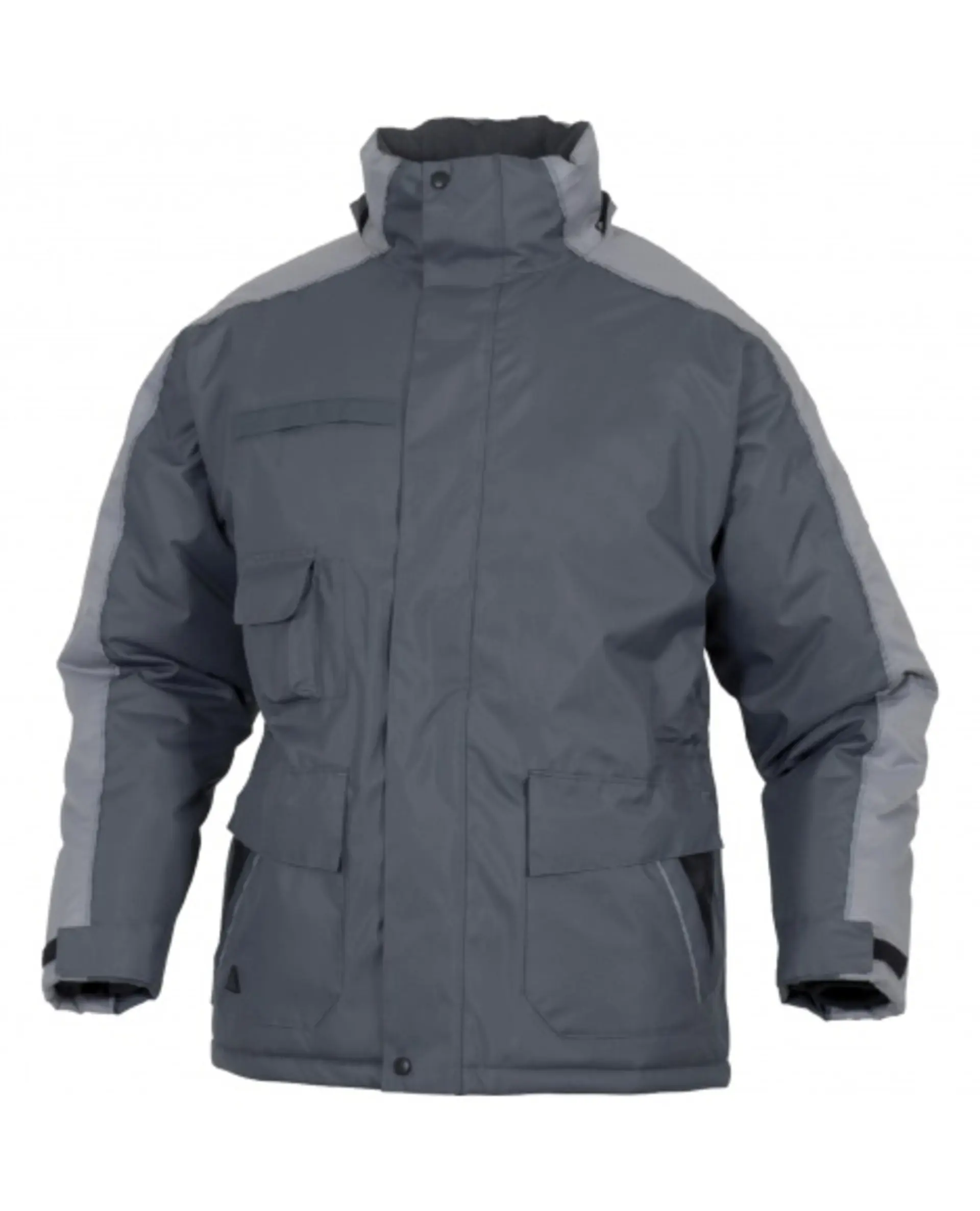 DELTA PLUS NORDLAND ZATEPLENÁ BUNDA DO VELMI NÍZKÝCH TEPLOT OXFORD Šedá 62-2XL