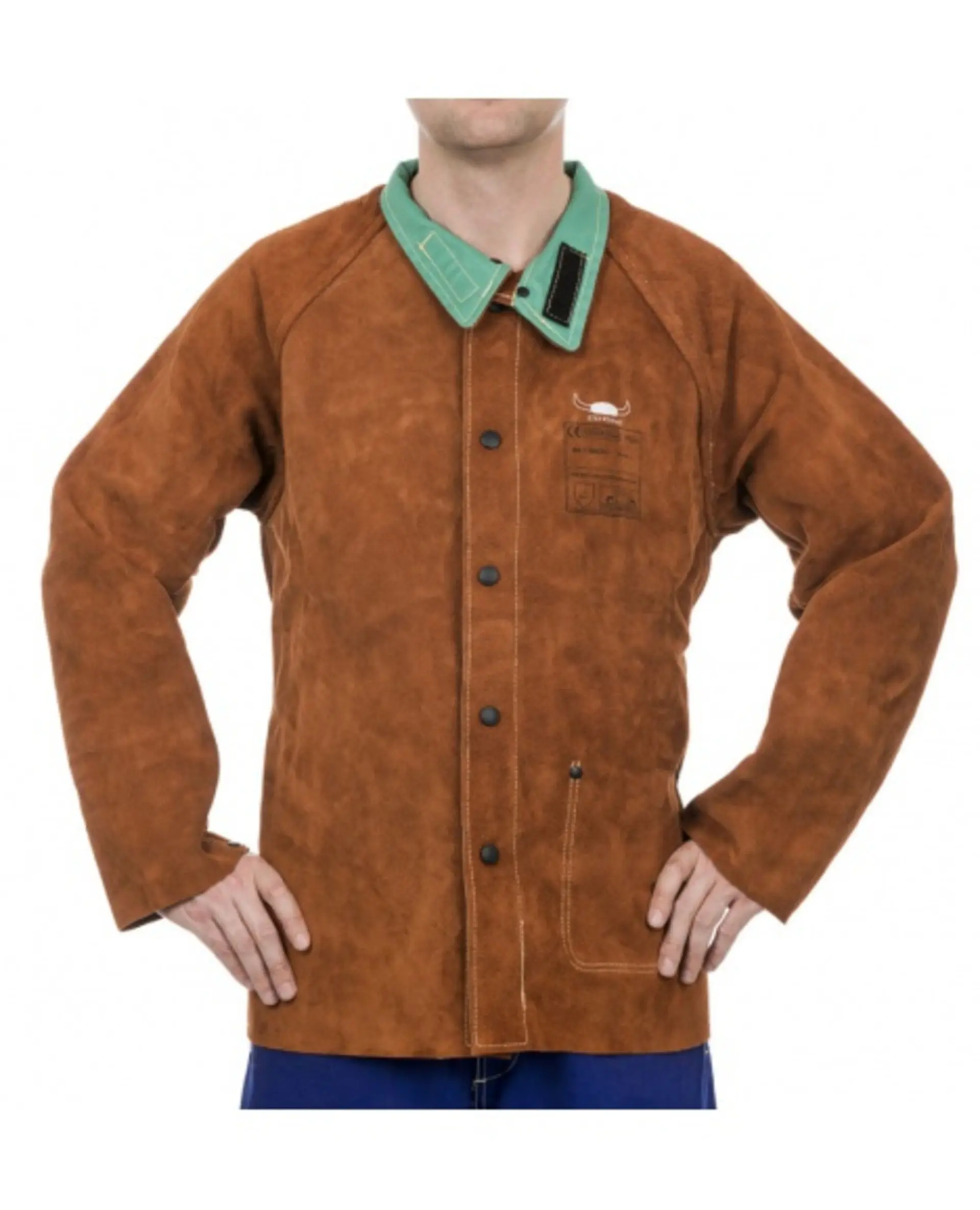 WELDAS Ultimate Comfort WELDAS Lava Brown 44-7300 Blůza svářečská 62-2XL