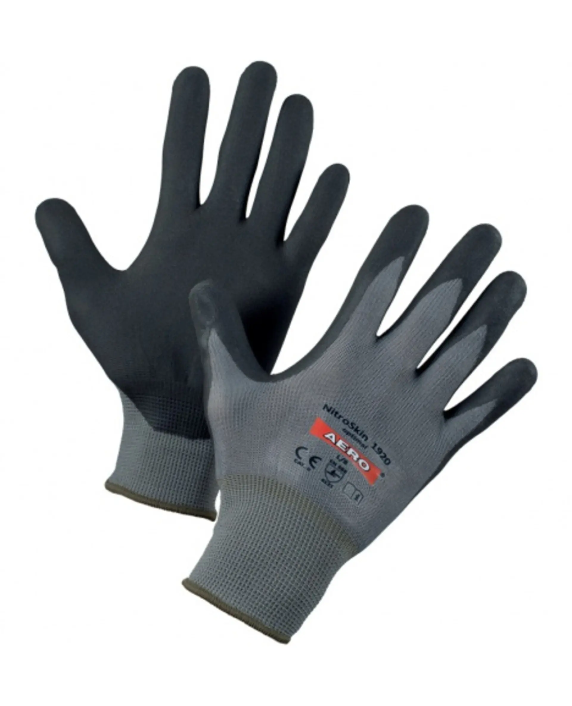AERO NitroSkin Optimal 1920 nitril Rukavice povrstvené 6 S