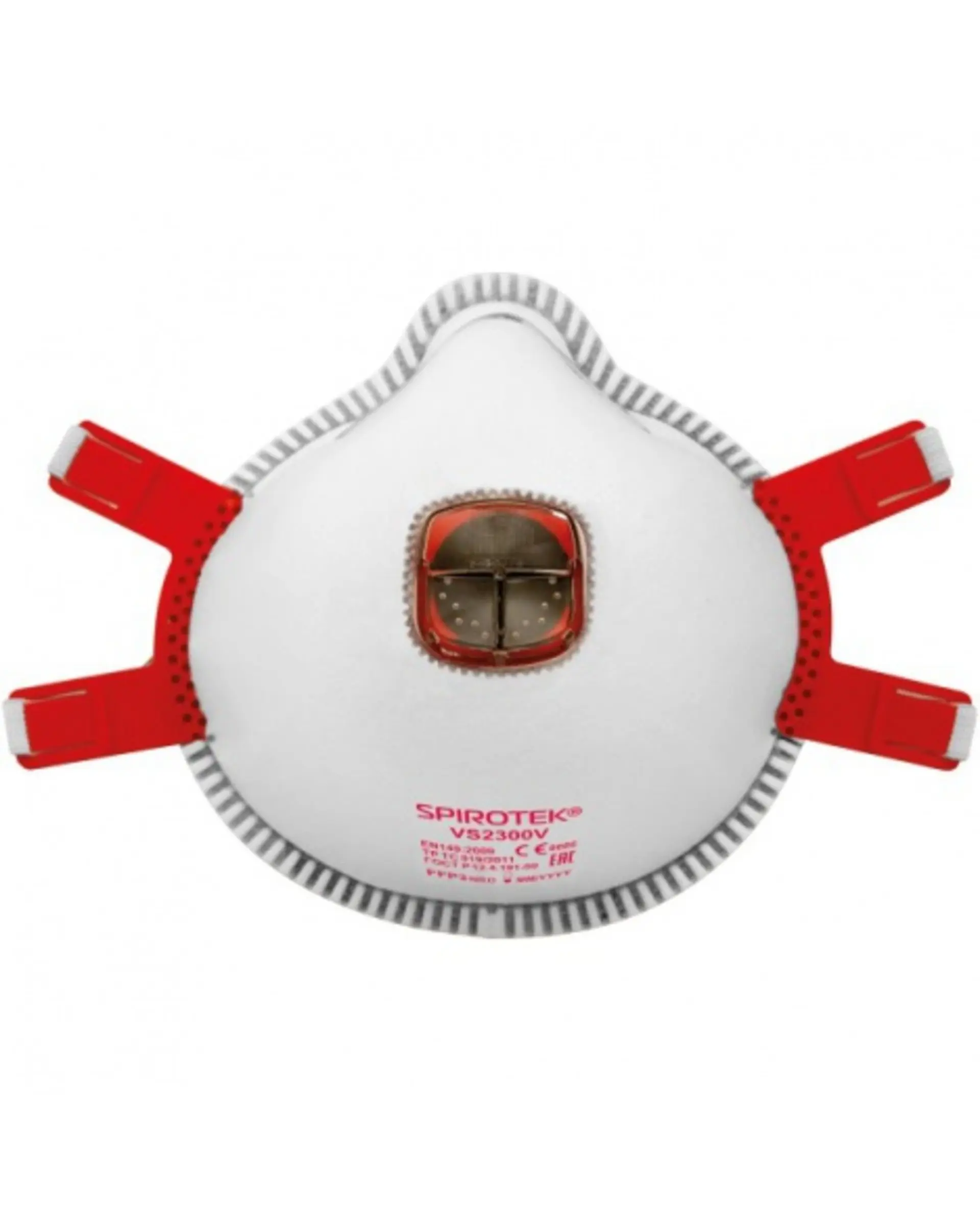 SPIROTEK VS2300V FFP3 tvarovaný s ventilkem Respirátor  10 kusů