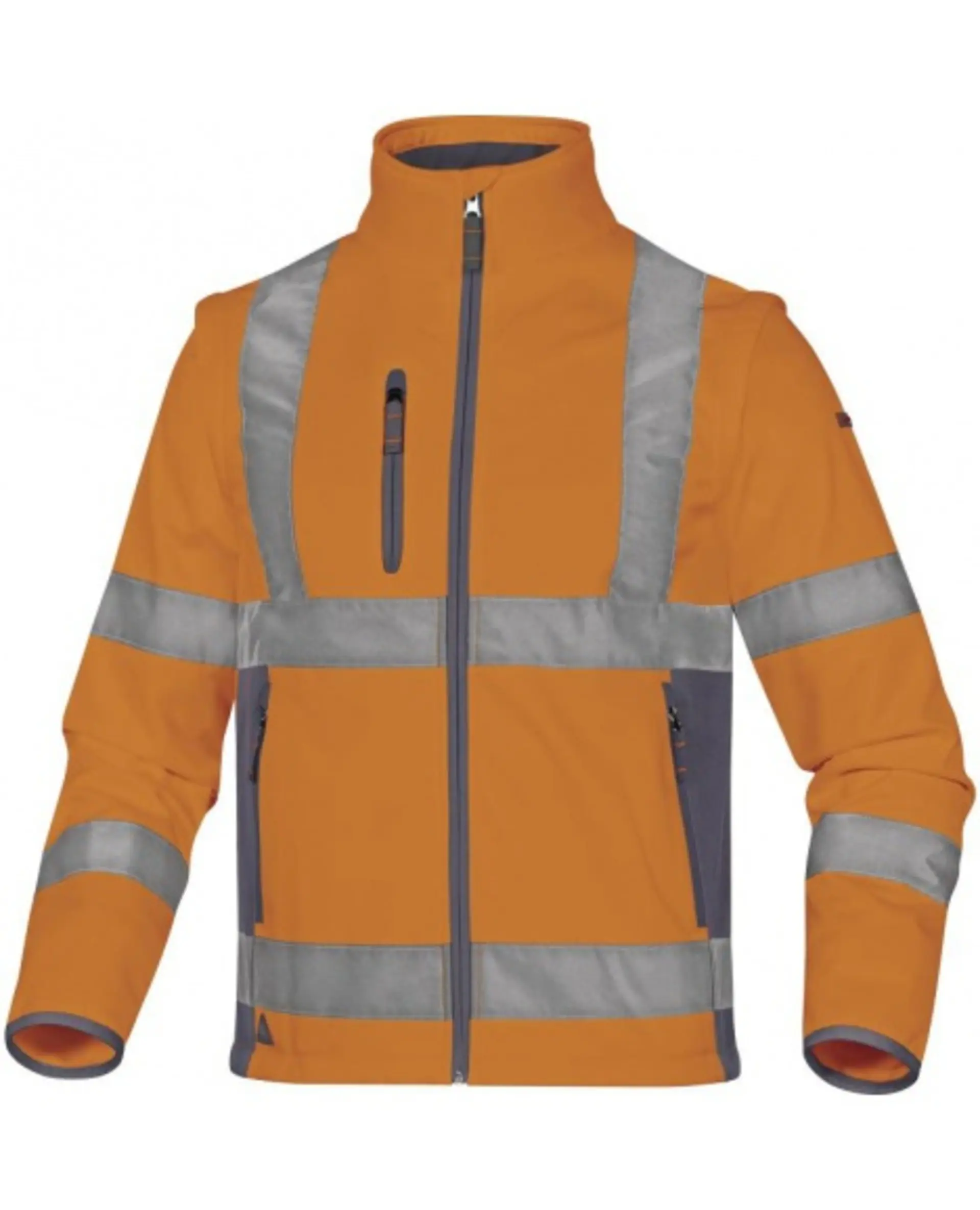 Delta Plus Reflexní softshellová bunda MOONLIGHT2 oranžová 3XL