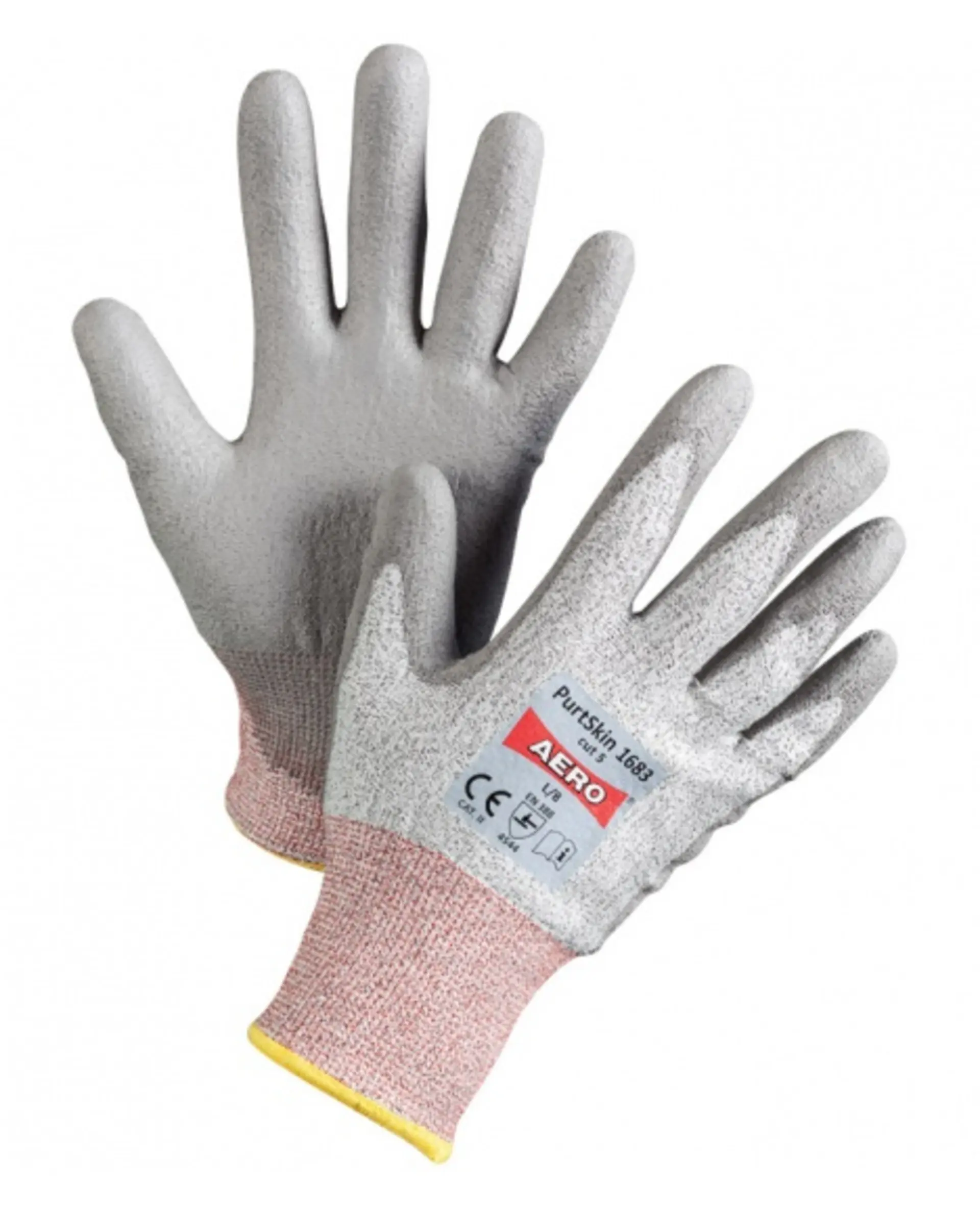 AERO PurtSkin Cut5 1683 polyuretan Rukavice protipořezové