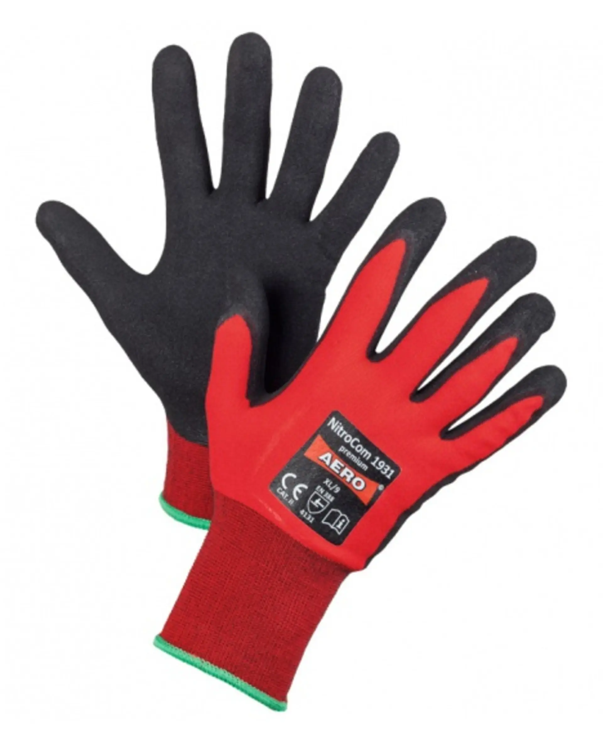 AERO NitroCom Premium 1931 nitril Rukavice povrstvené