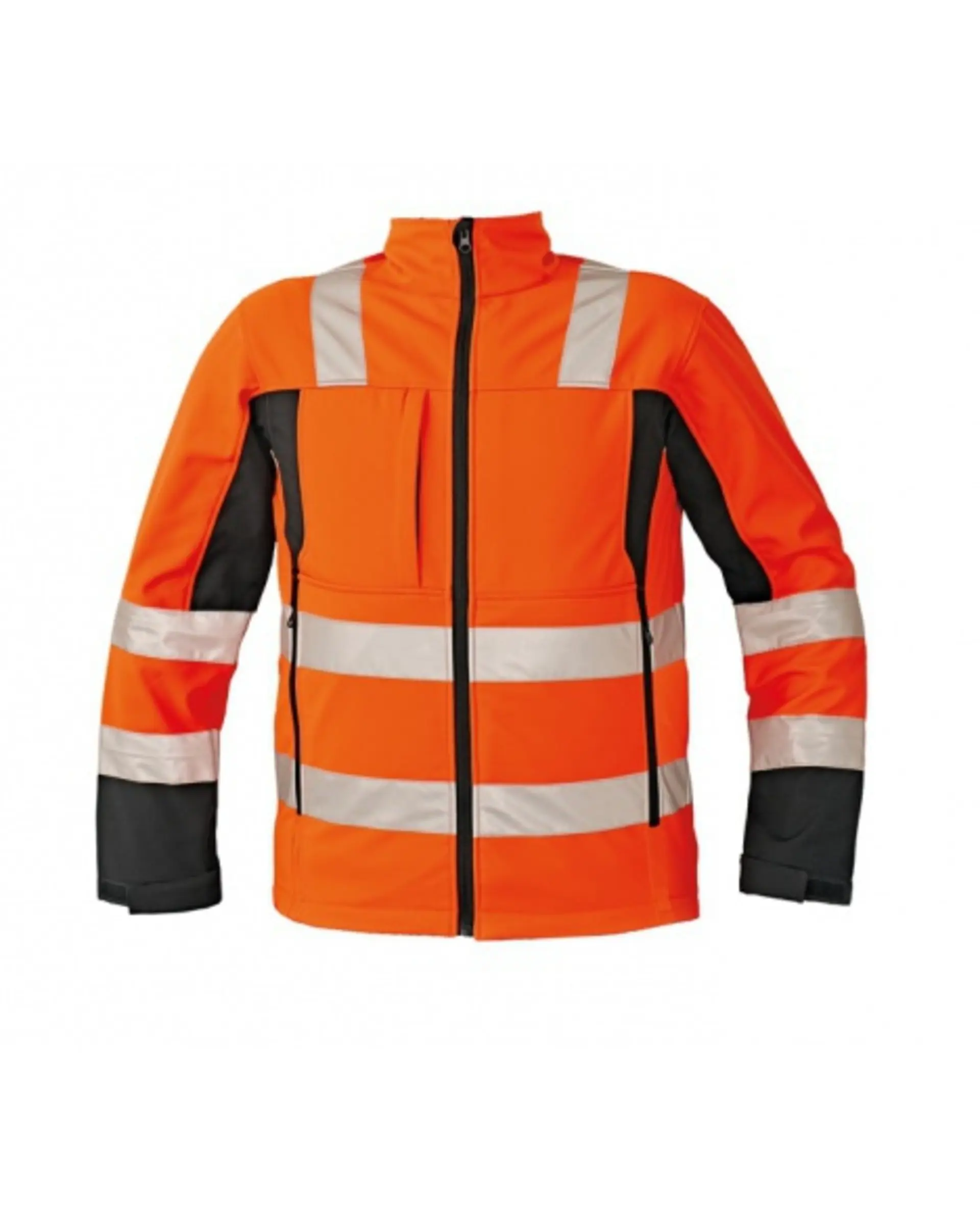 Cerva MALTON softshellová Bunda reflexní oranžová  XL 58-XL