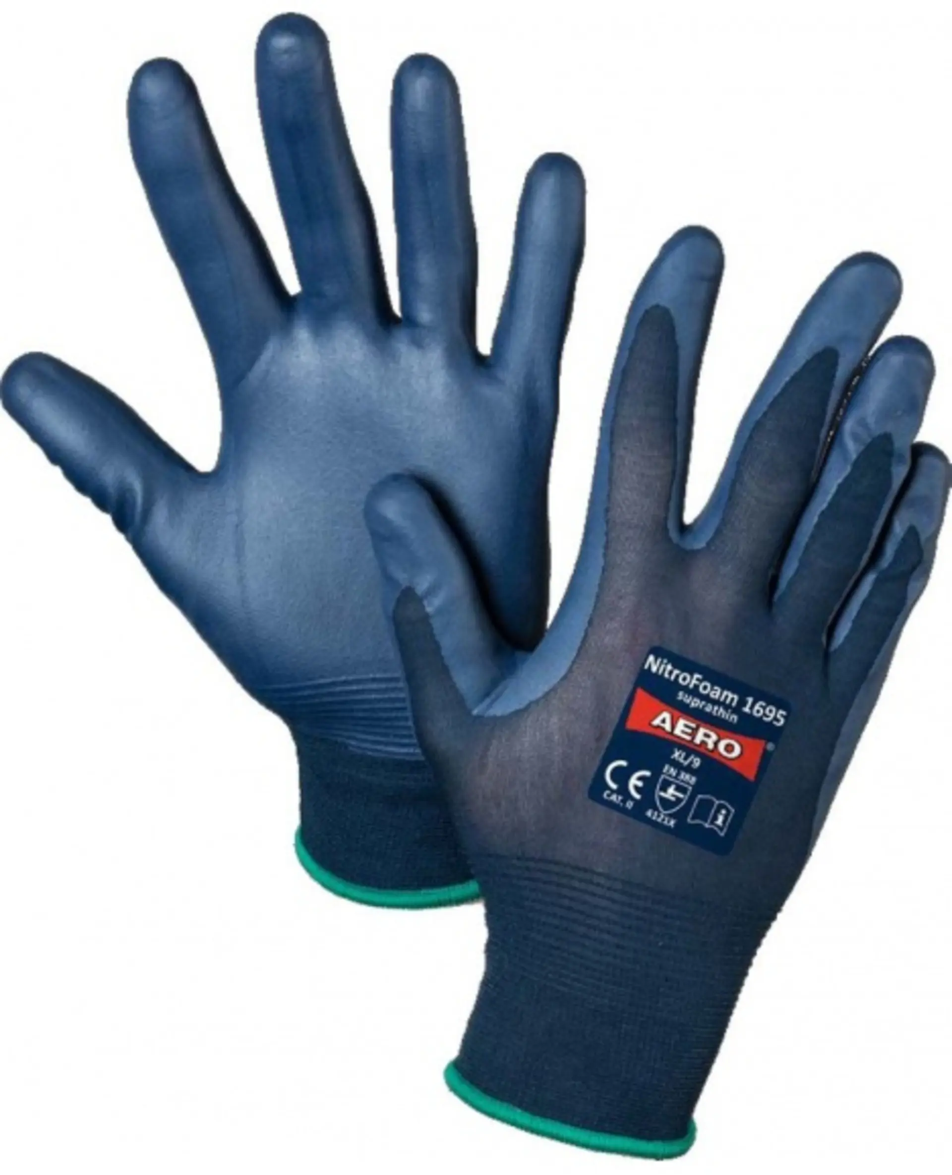 AERO NITROFOAM SUPRATHIN 1695 nitril Rukavice povrstvené