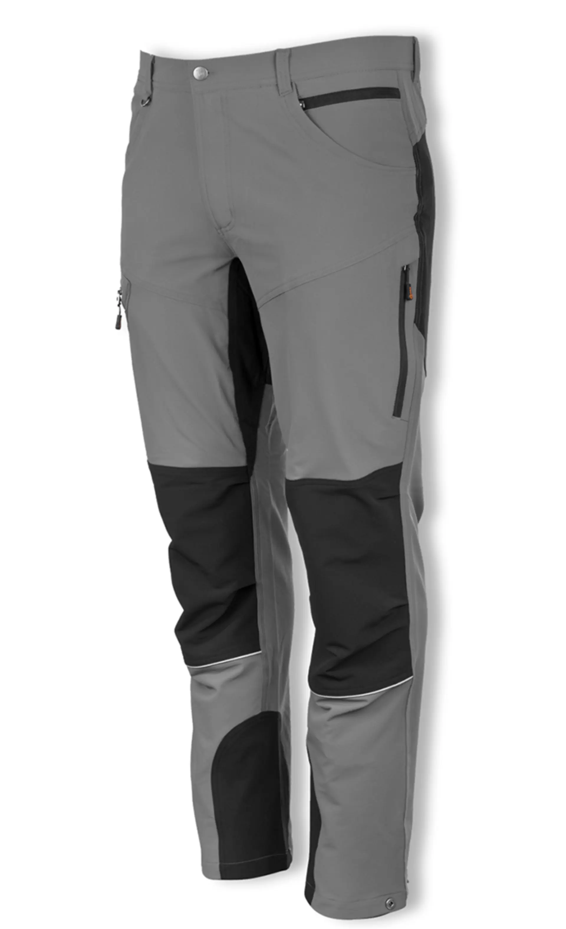 Promacher Outdoorové strečové kalhoty GREY/BLACK 46