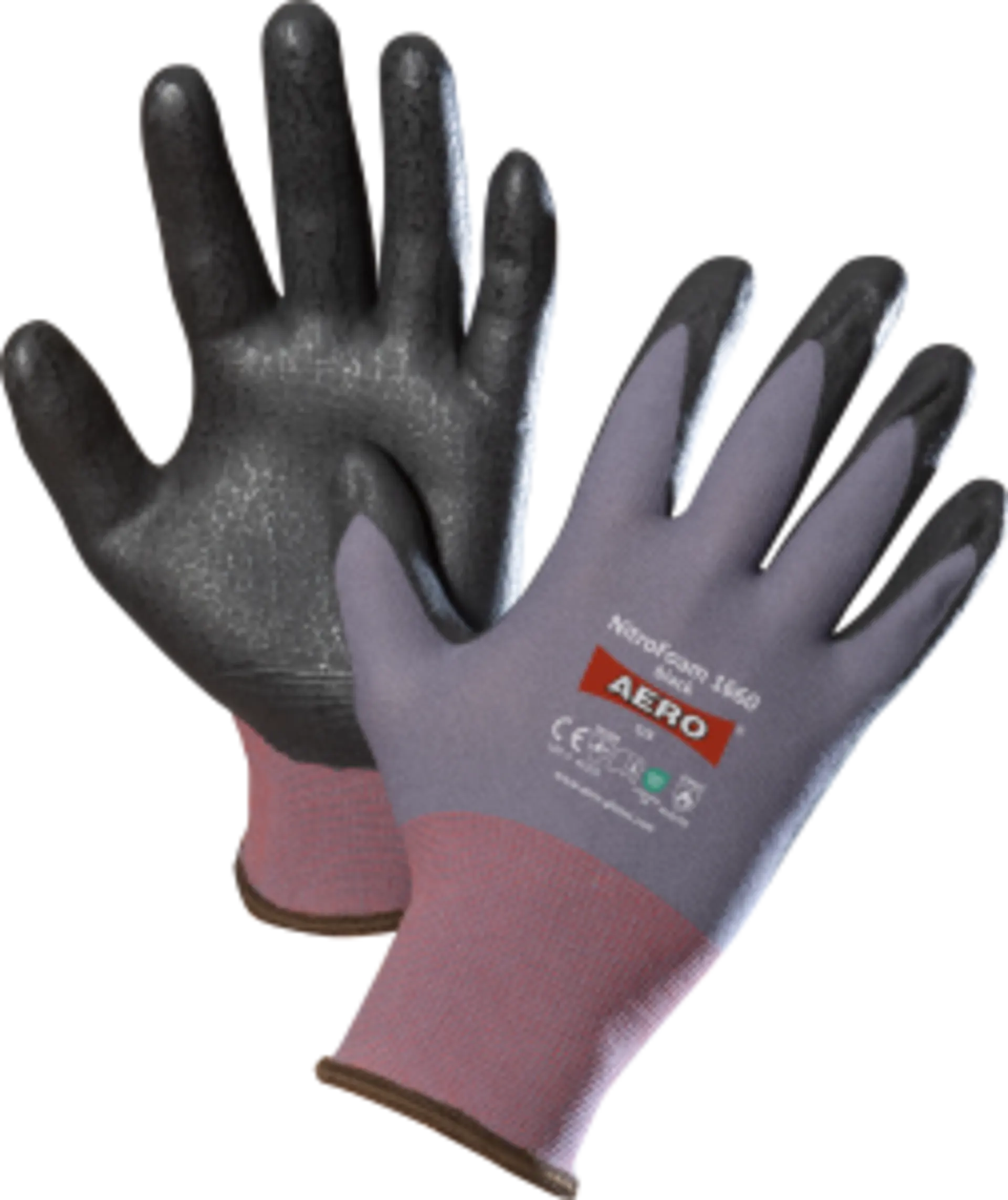 AERO NITROFOAM 1660 nitril Rukavice povrstvené