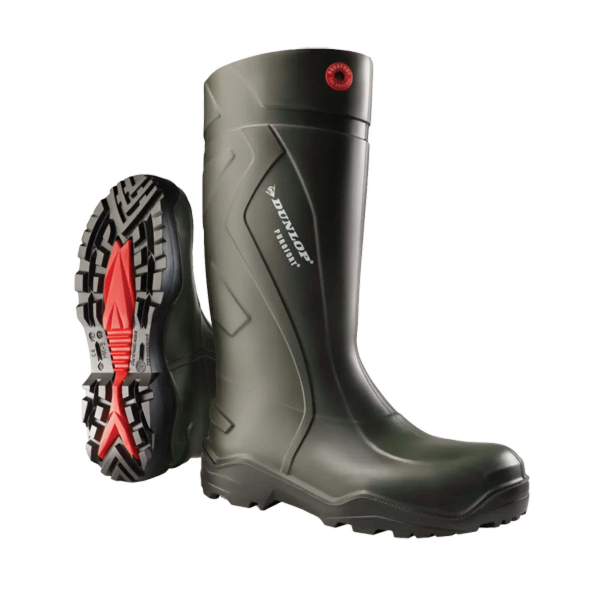 DUNLOP Purofort+ S5 CI SRC Holínky zelená