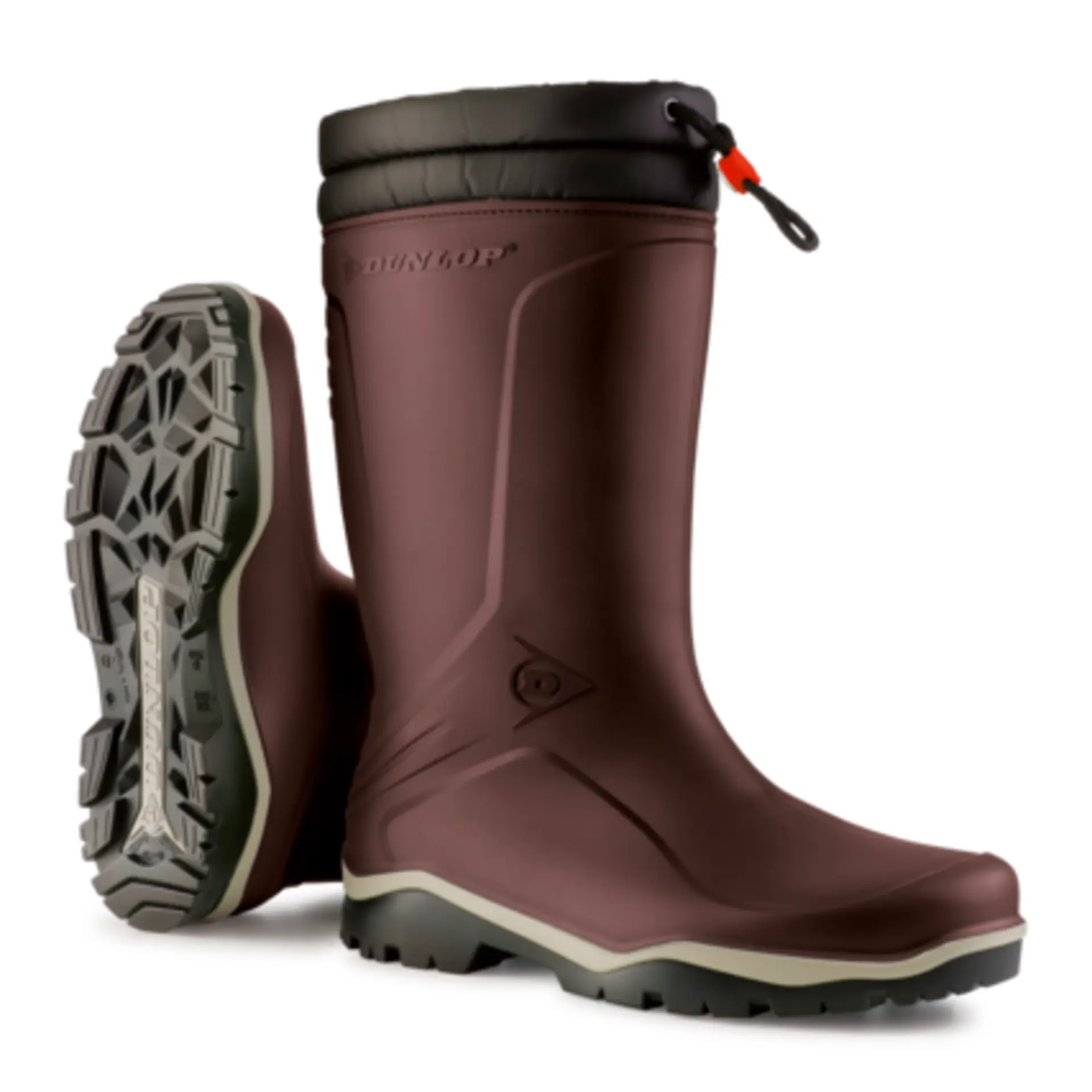 DUNLOP Blizzard Holínky zateplené vínová 36
