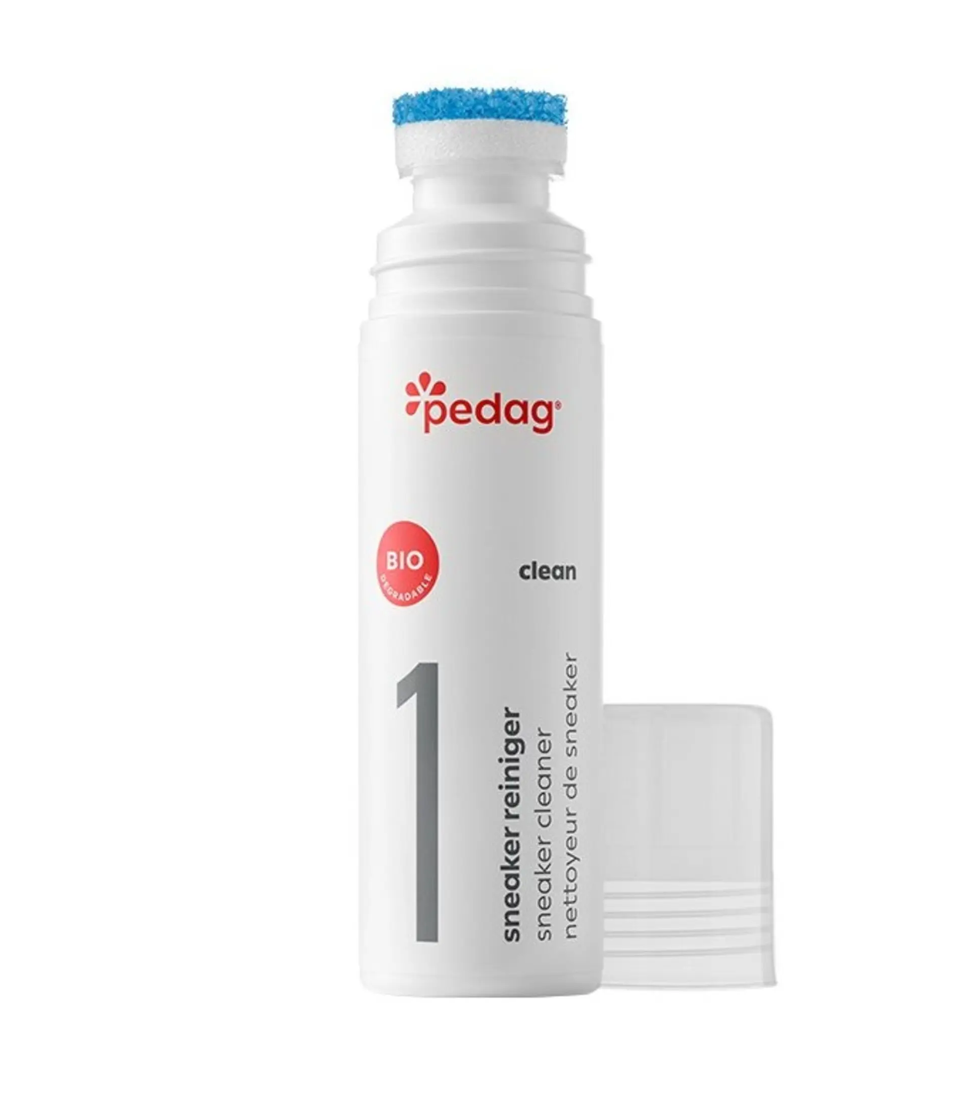 Pedag SNEAKER CLEANER 75ml Čistící emulze na obuv s bílou podešví