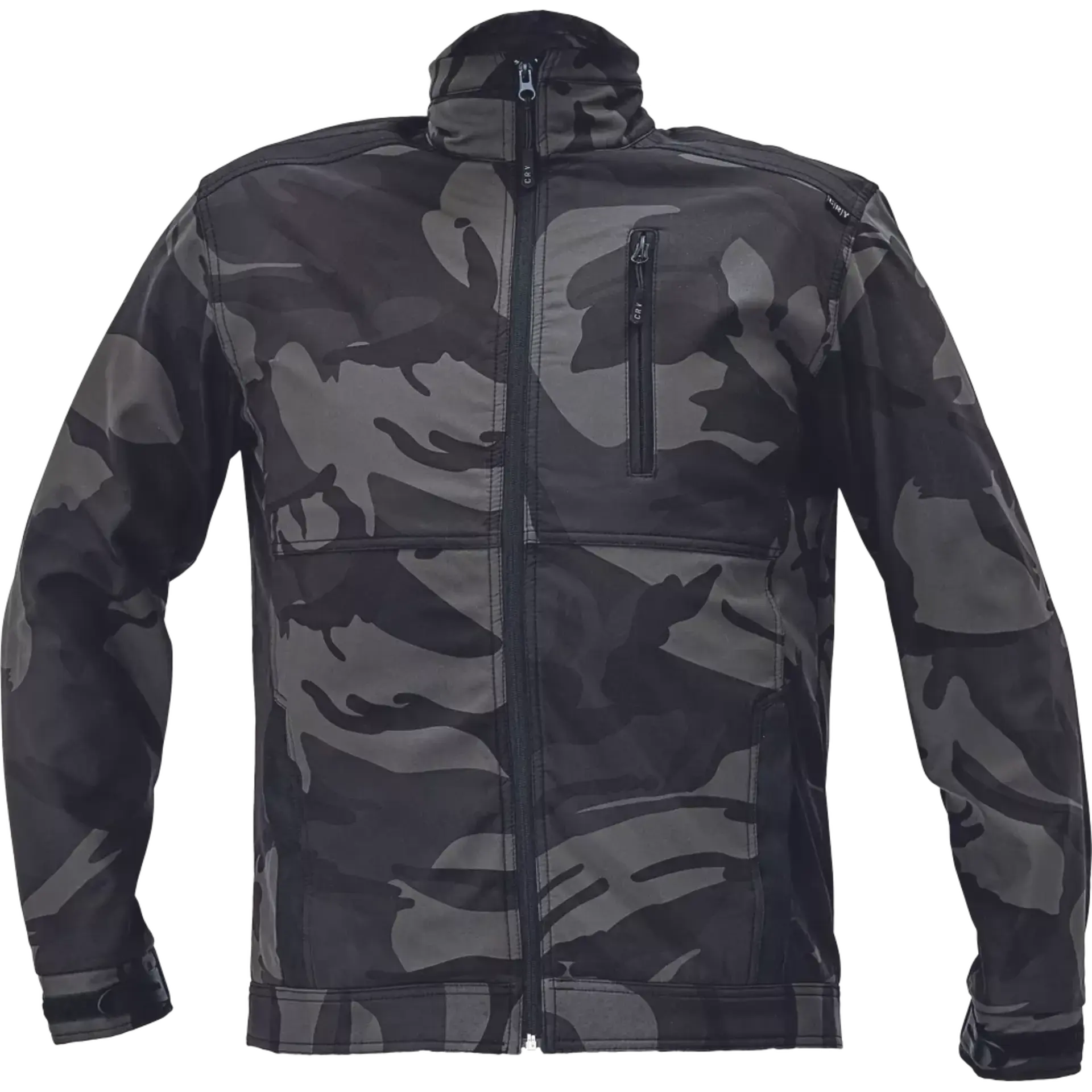 Cerva CRV camouflage zelená XL CRAMBE softshellová camouflage zelená XL Bunda camouflage zelená XL camouflage zelená XL 58-XL