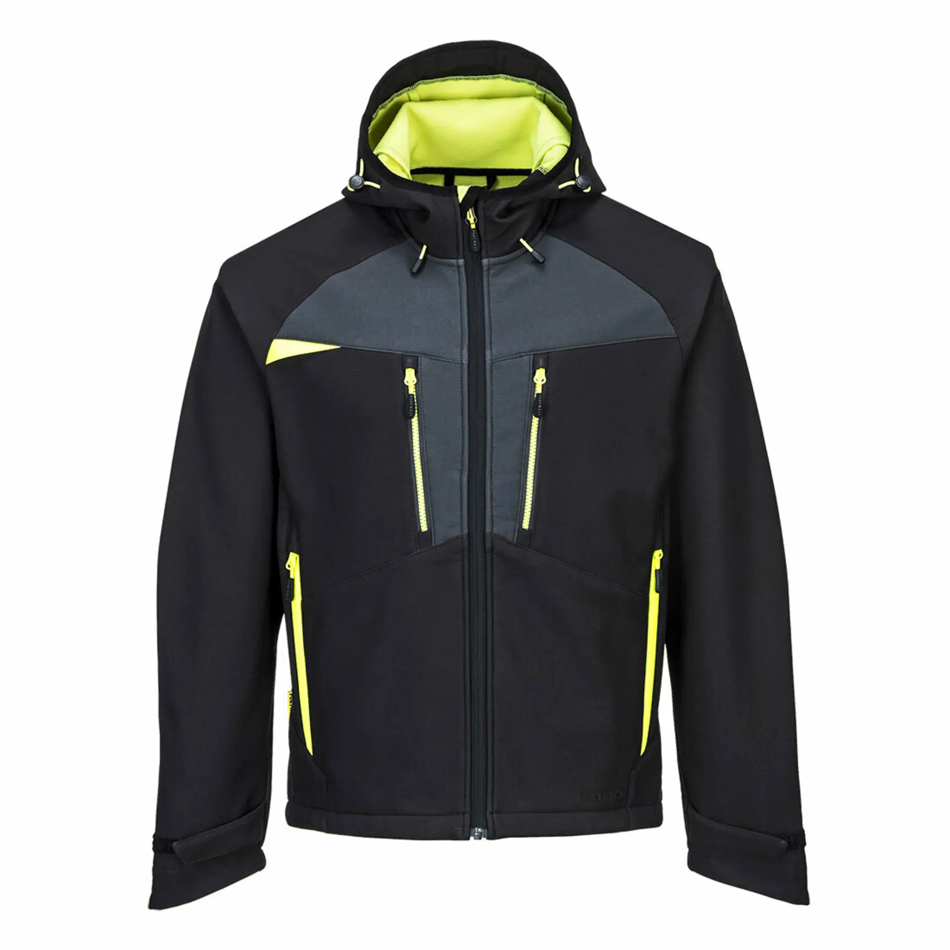 PORTWEST Bunda DX474 softshellová POR-DX474BKR Černá 3XL