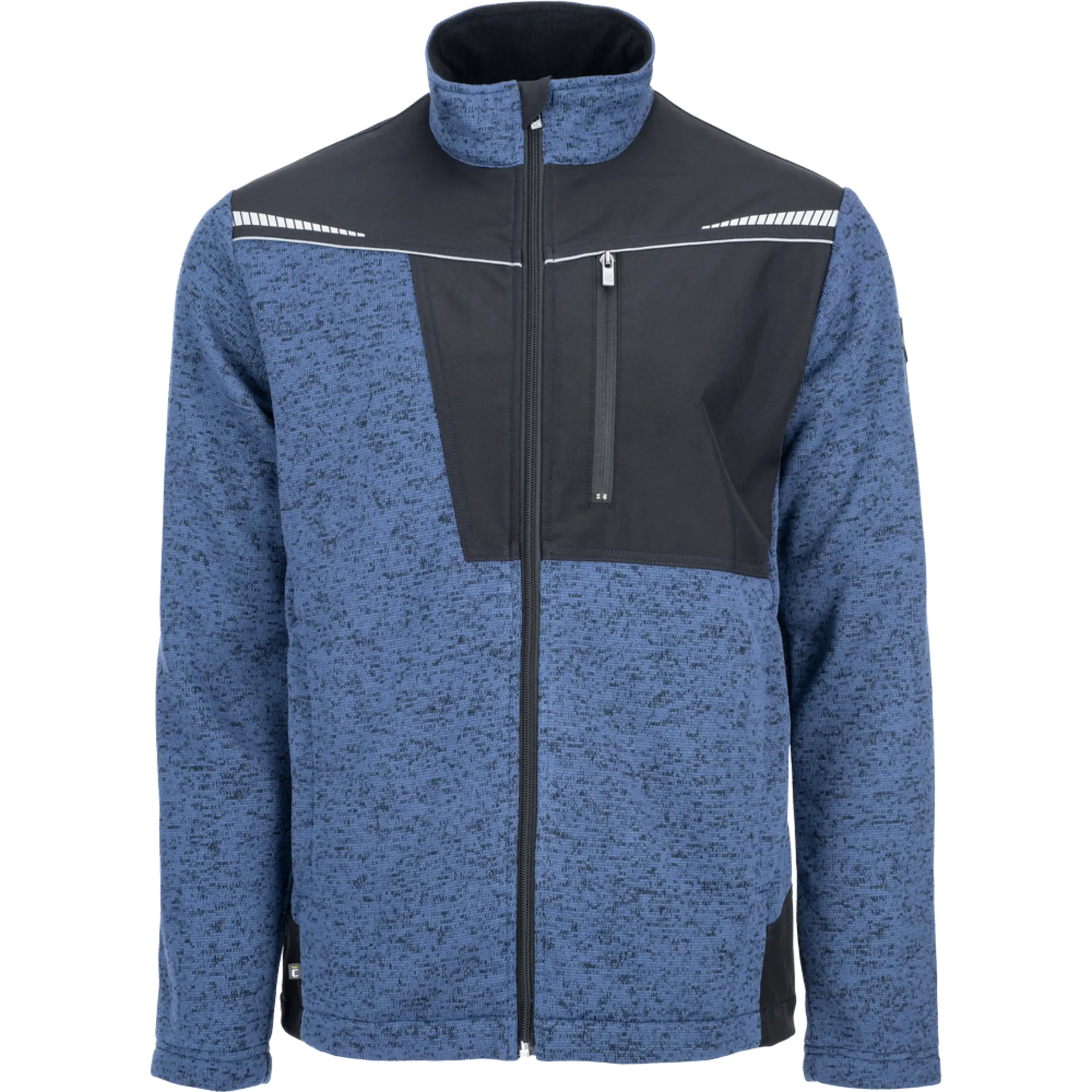 Cerva STIRLING STRETCH pletený Svetr na zip modrá XL 58-XL