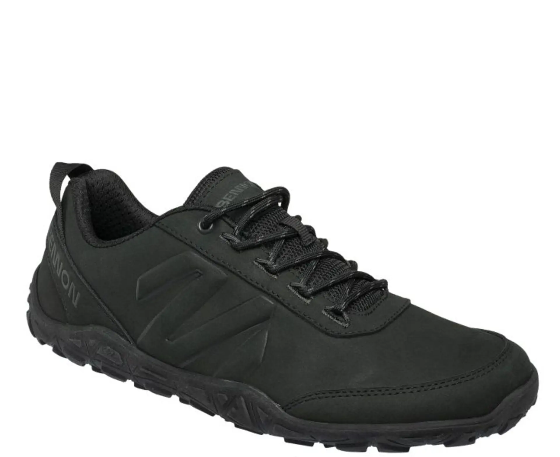 BENNON BAREFOOT LEATHER Graphite Black Obuv 35