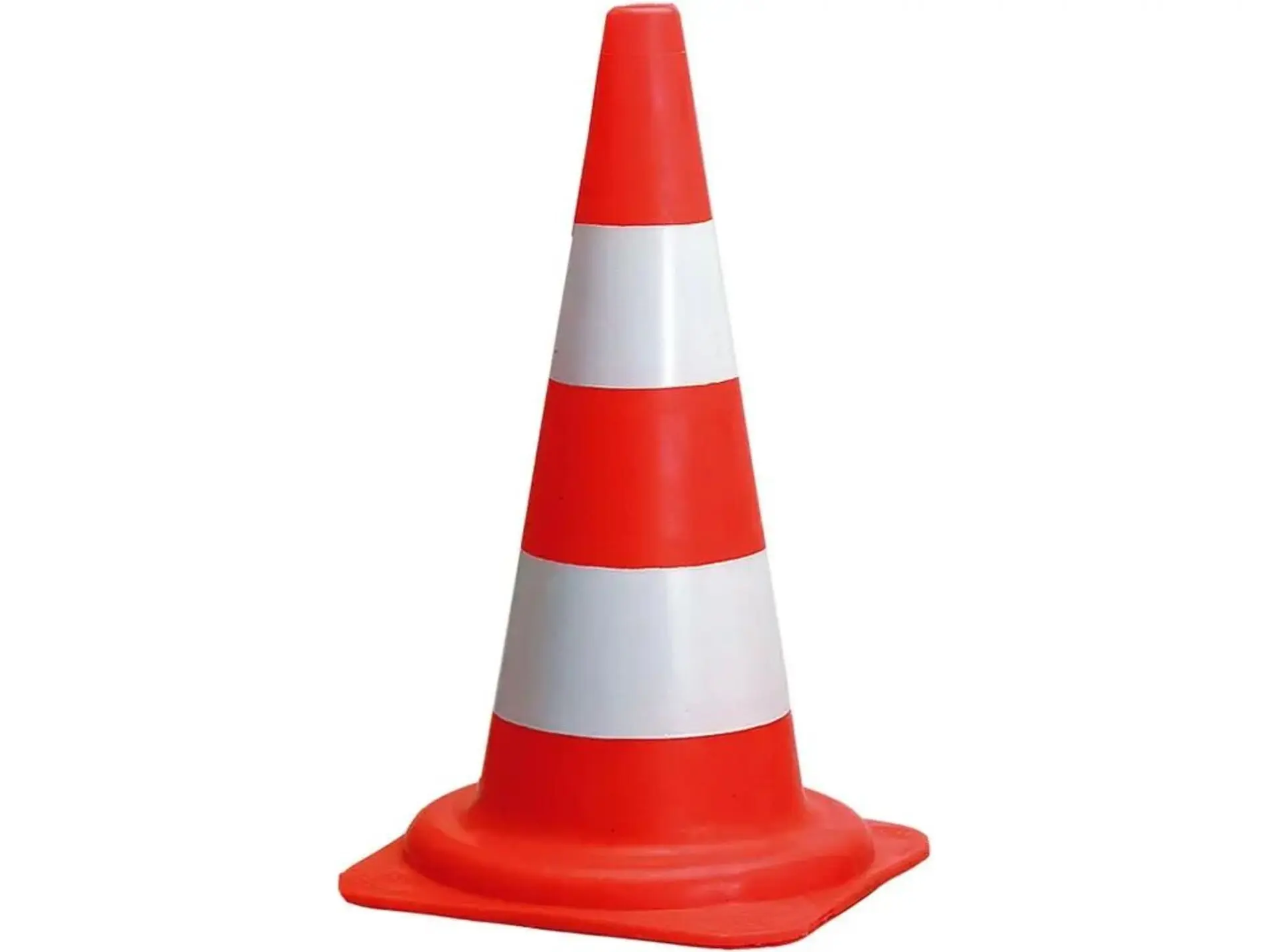 CXS 54cm červená/bílá Vytyčovací kužel
