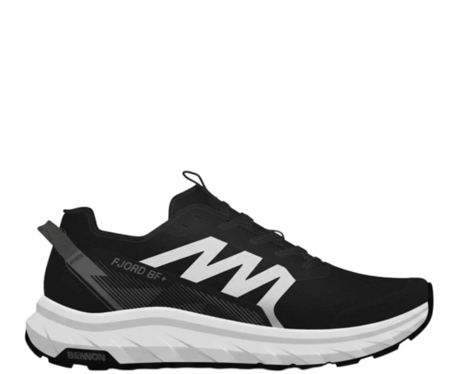 FJORD BAREFOOT+ O1 NM Black/White Low