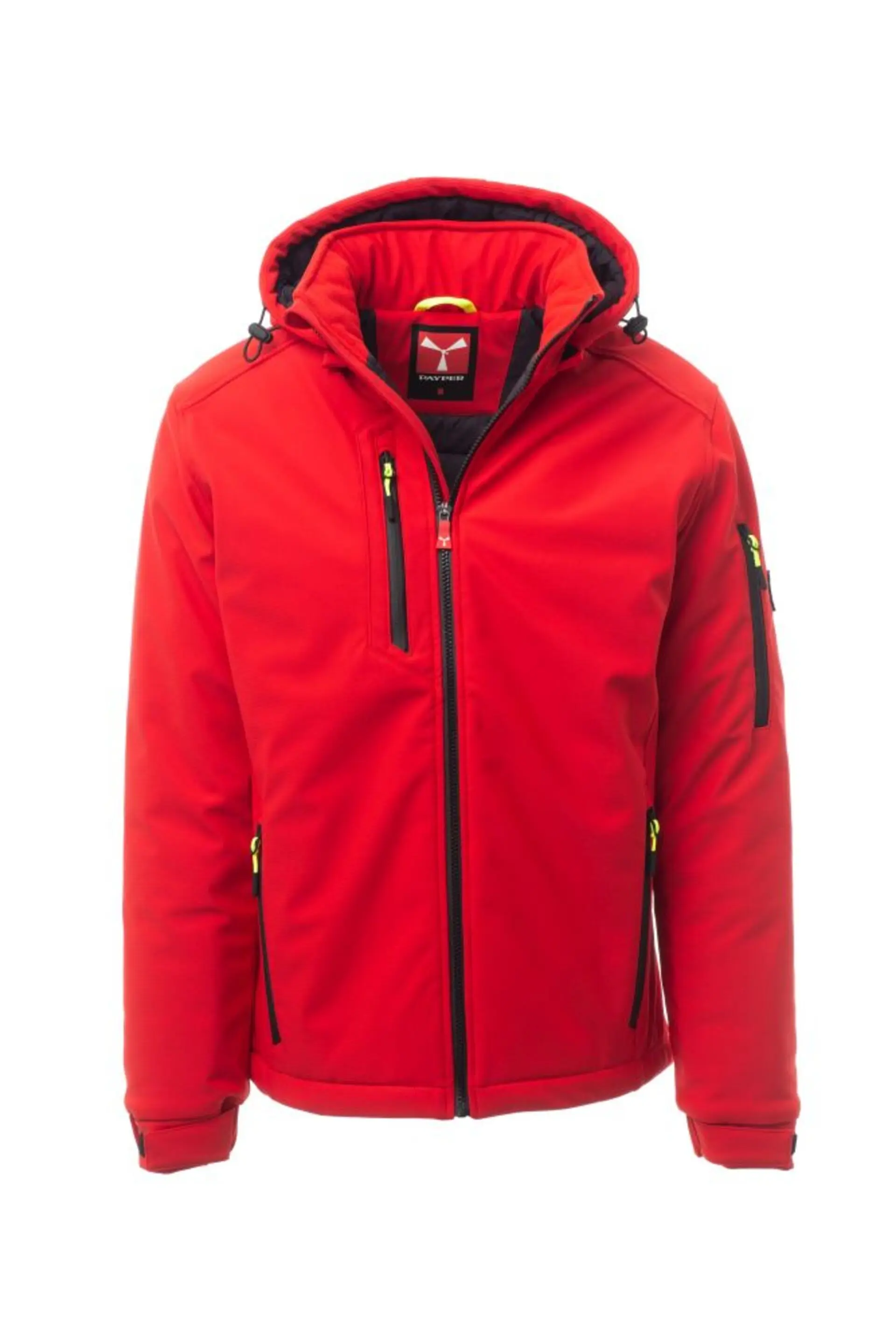 PayPer CREEK PAD softshellová Bunda zimní červená  XXL 62-2XL