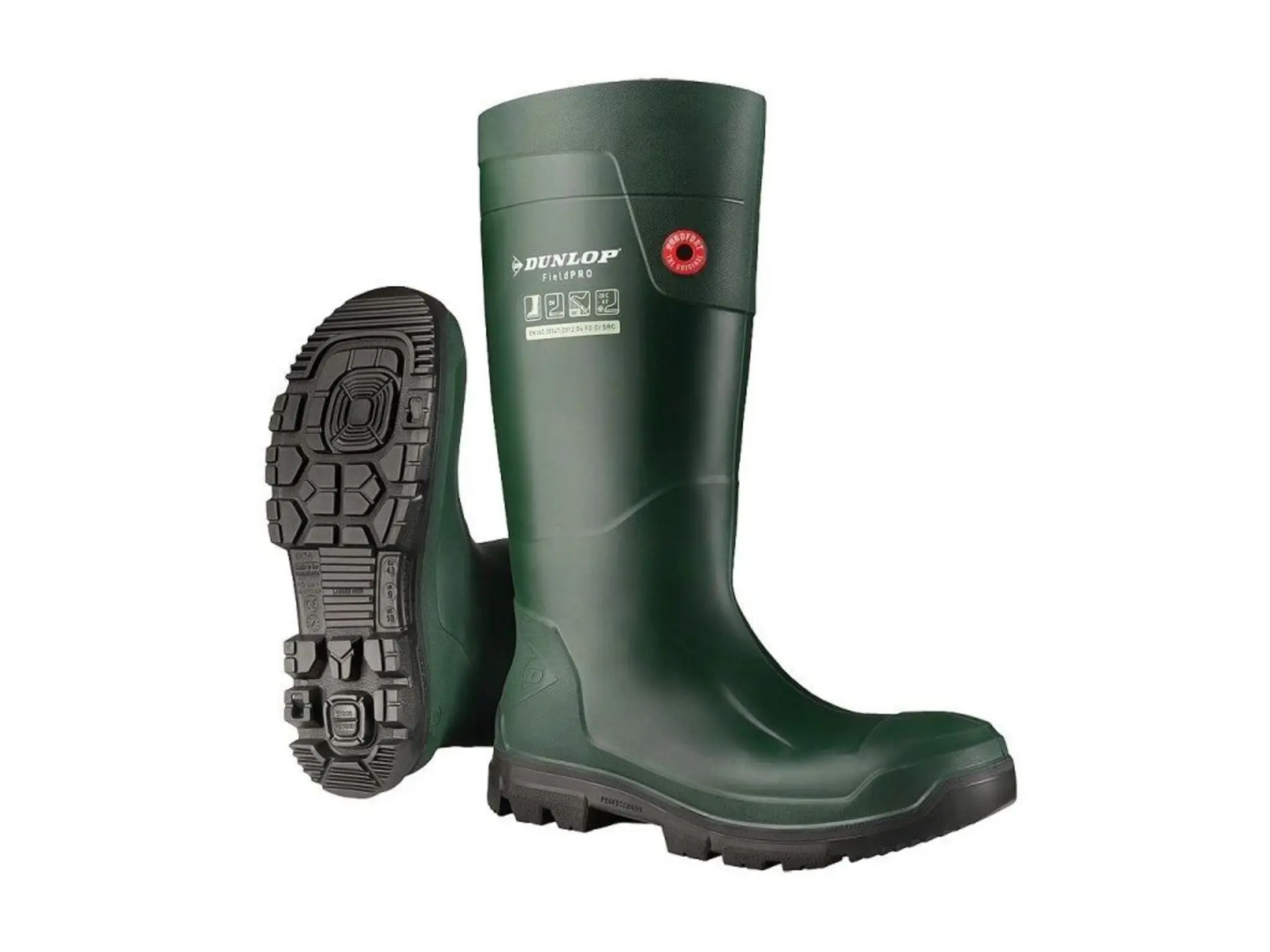 DUNLOP PUROFORT TERRAPRO GREEN O4 Holínky
