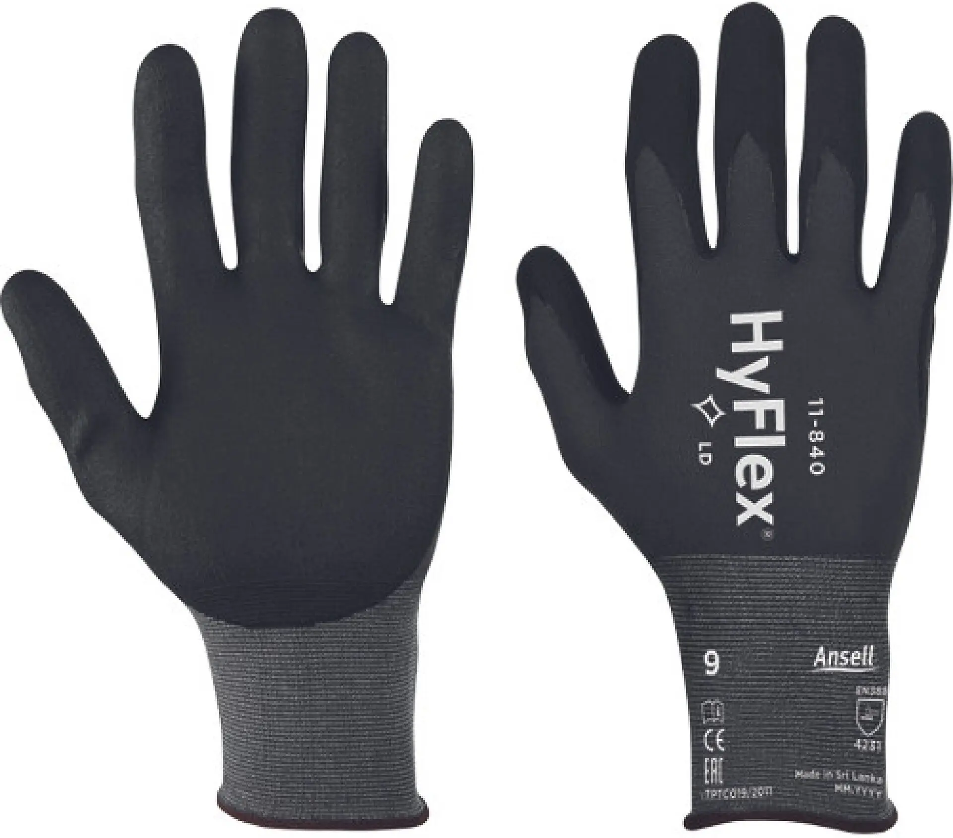 Ansell HYFLEX PRO BLISTR nitril Rukavice povrstvené