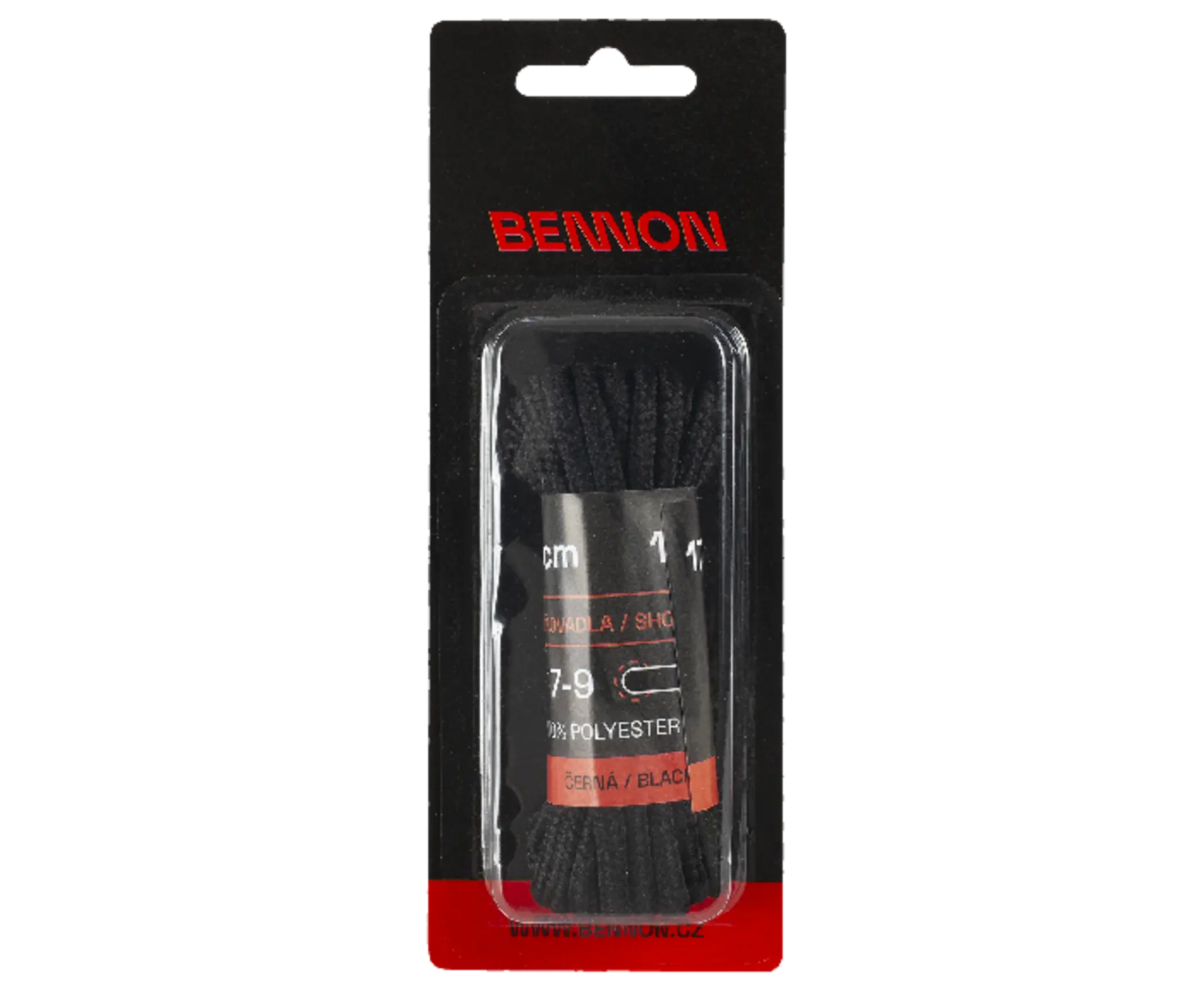 BENNON ŠNĚROVADLO LACES BLACK BOX 140 cm