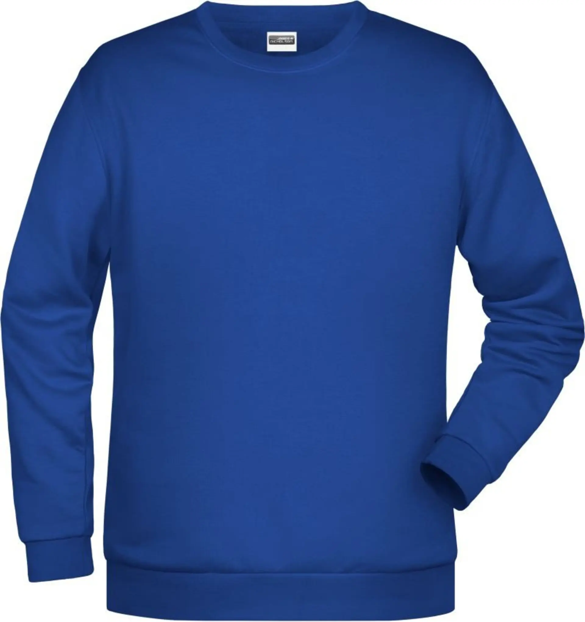 James & Nicholson 0794 Mikina pánská modrá  XXL 62-2XL