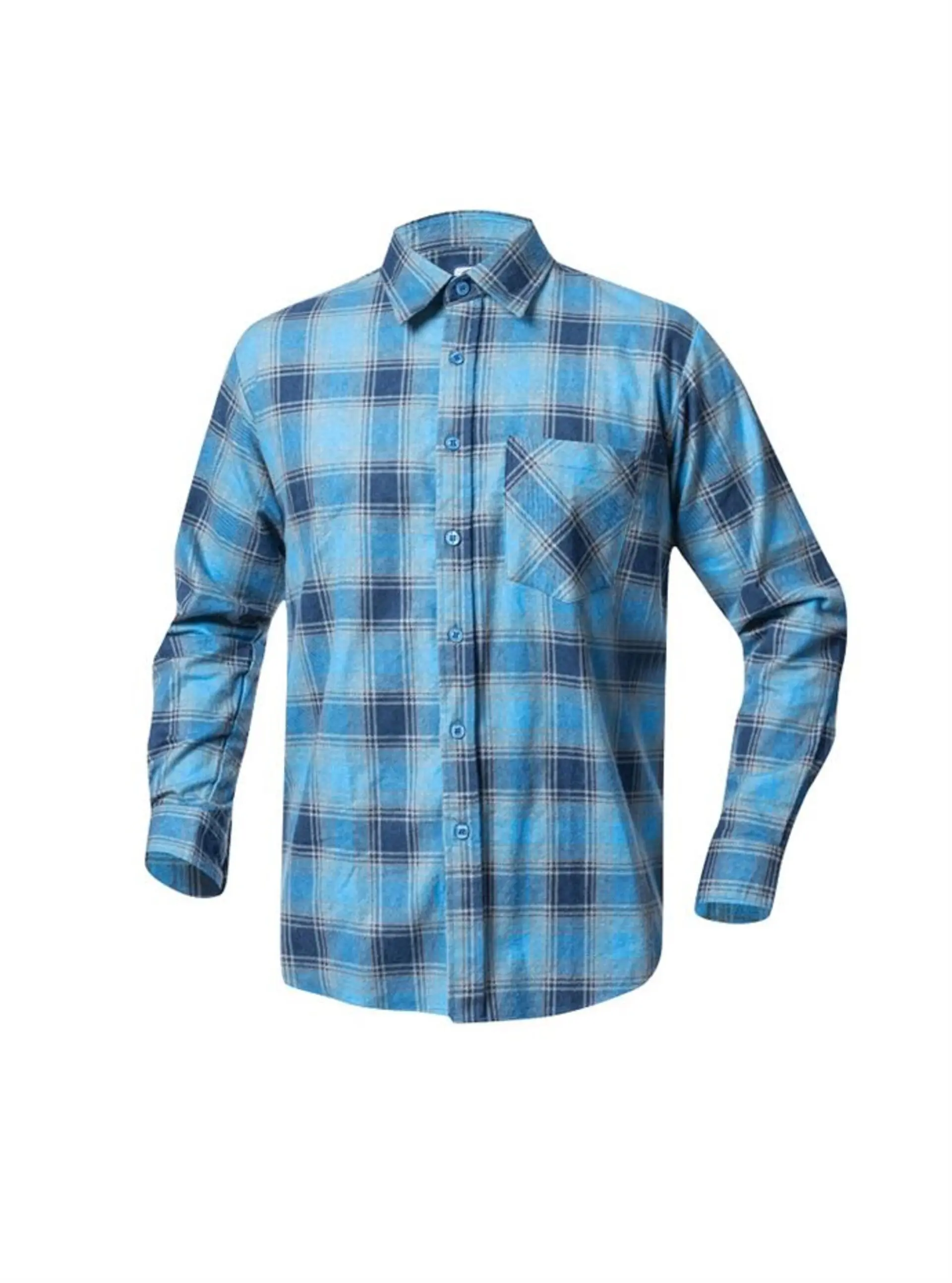 Ardon URBAN Košile pánská flanelová modrá 47/48 3XL 3XL