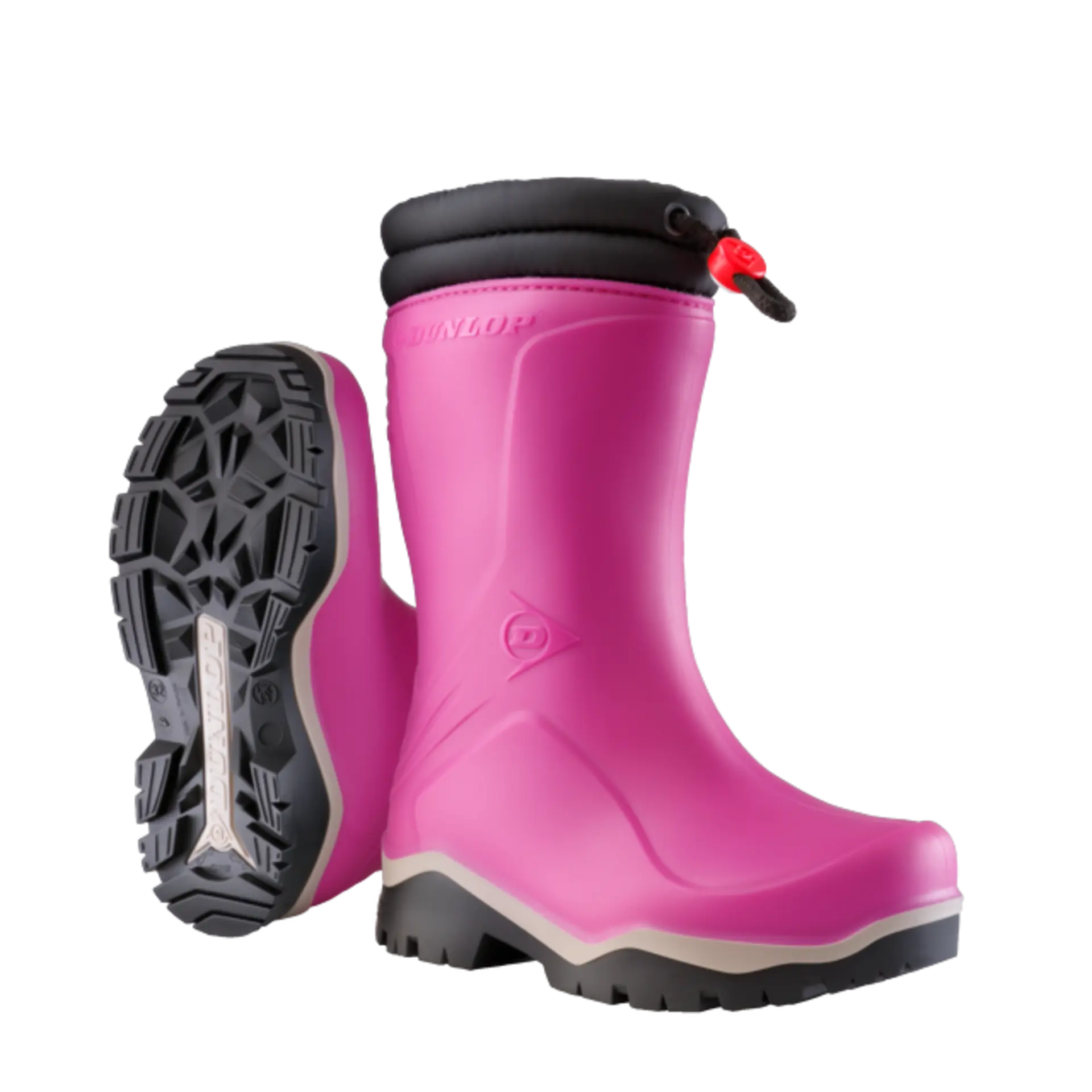 DUNLOP Blizzard KIDS Holínky zateplené růžová 29