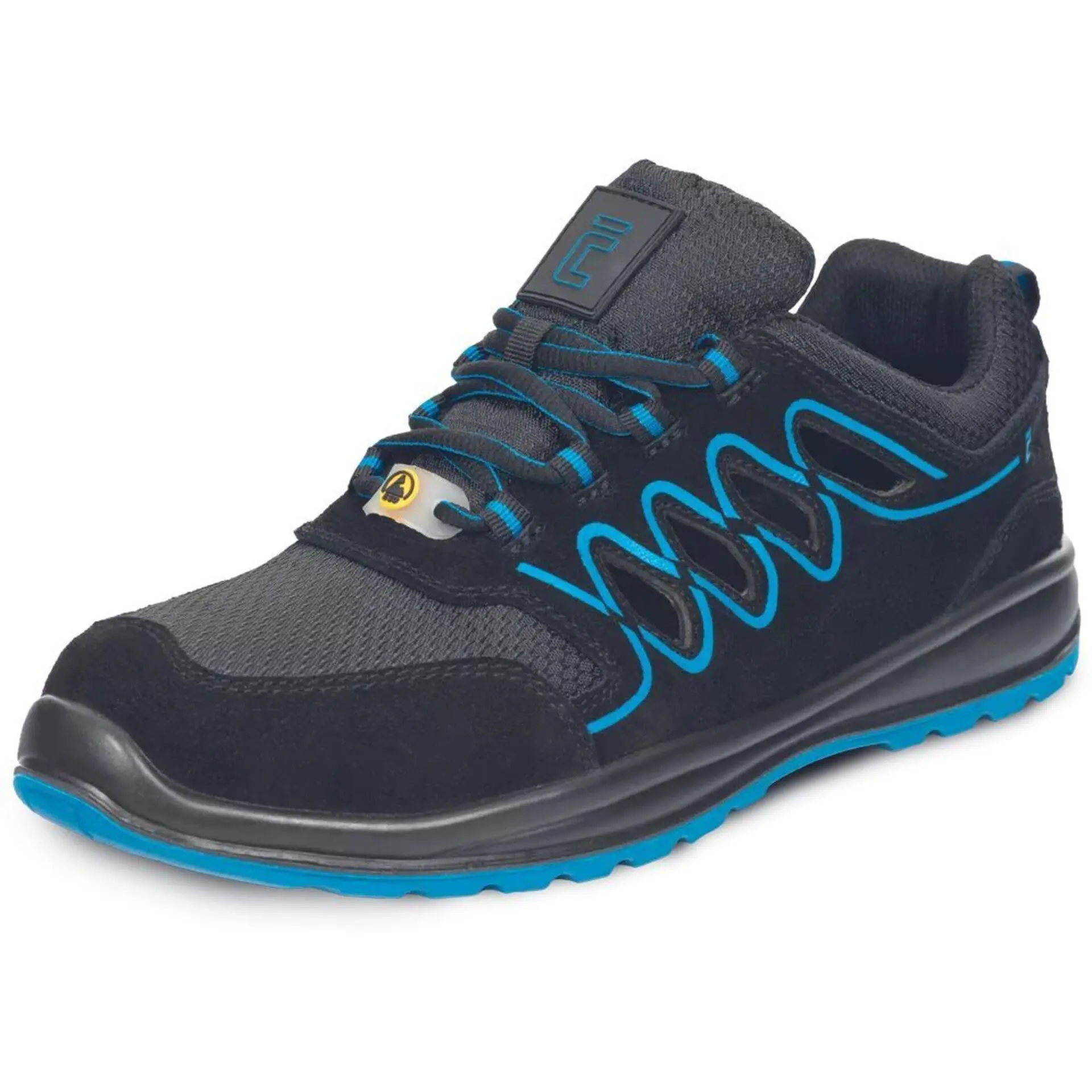 Cerva RAVEN SPORTY S1P ESD SR Sandály modrá