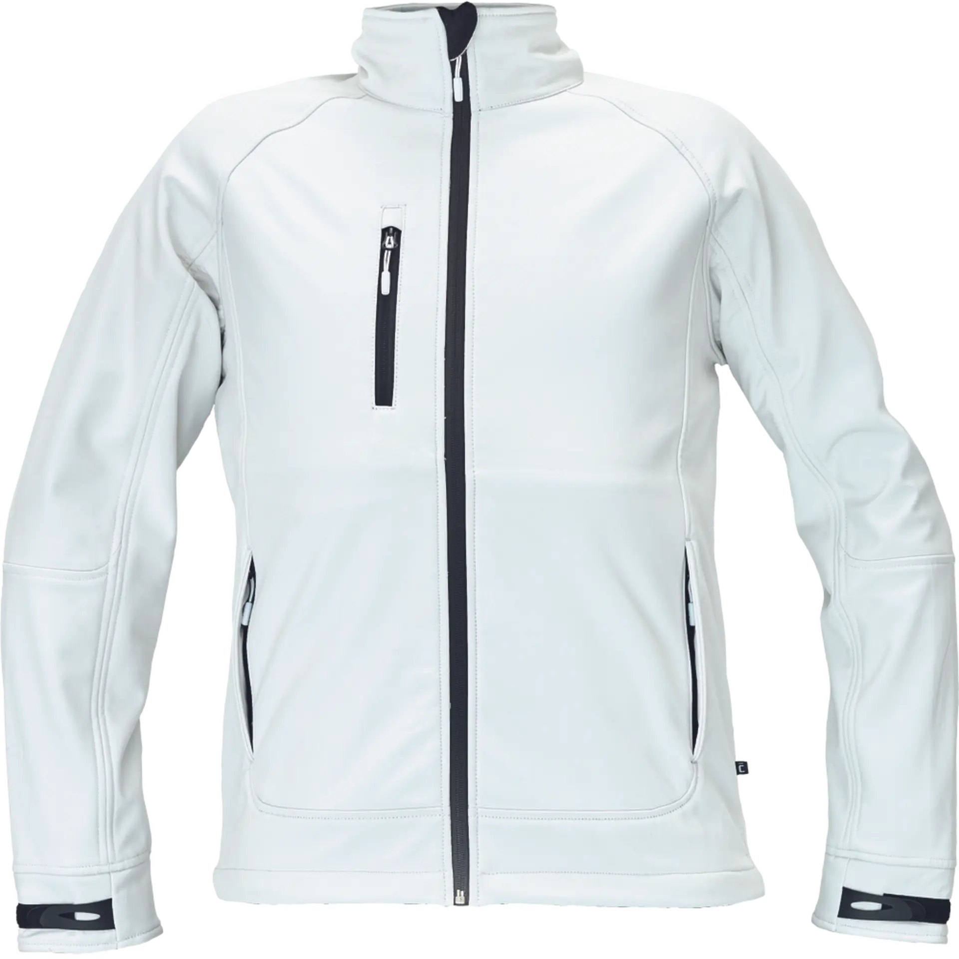 Červa Chitra softshell bunda bílá 62-2XL