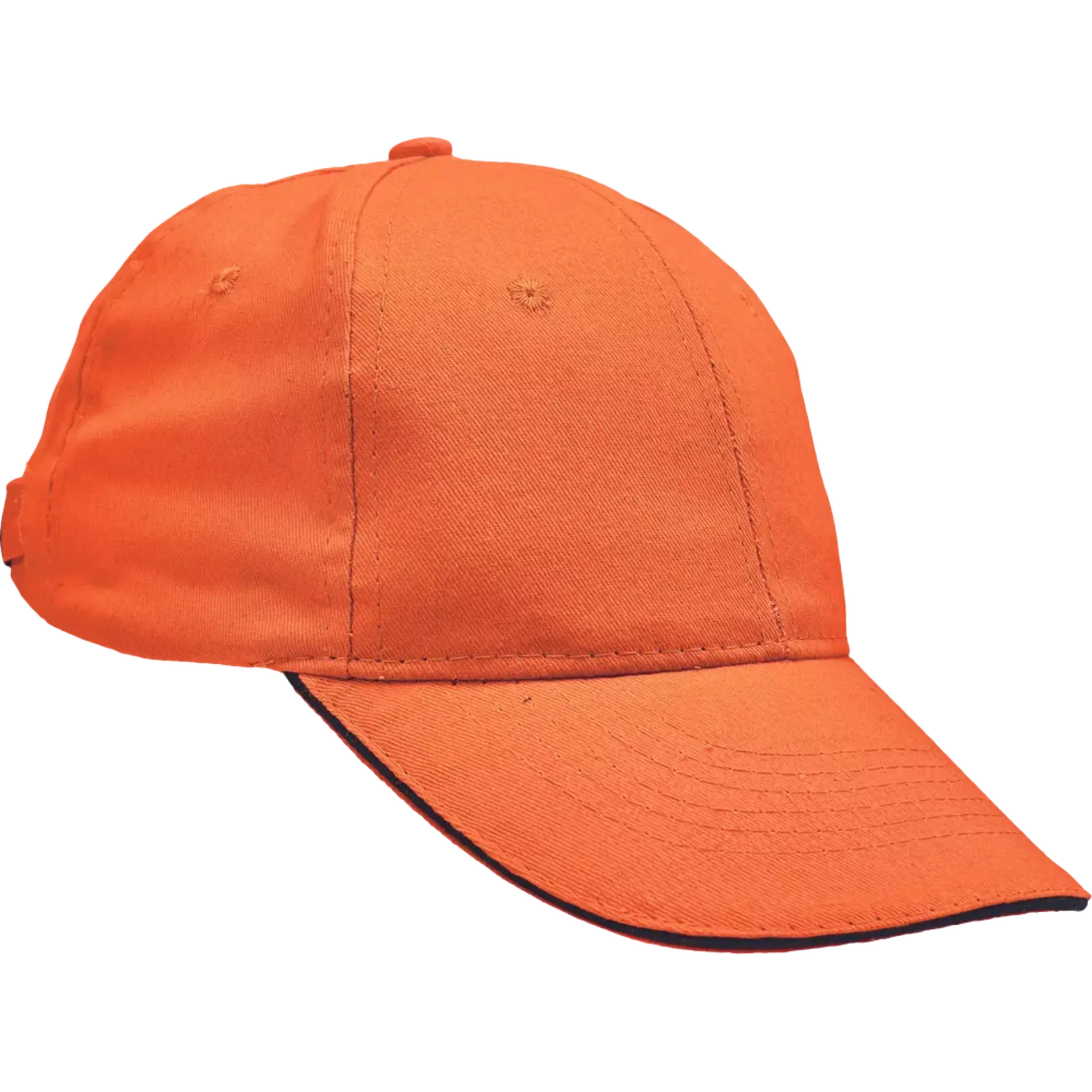 TULLE baseballová šestipanelová TULLE oranžová
