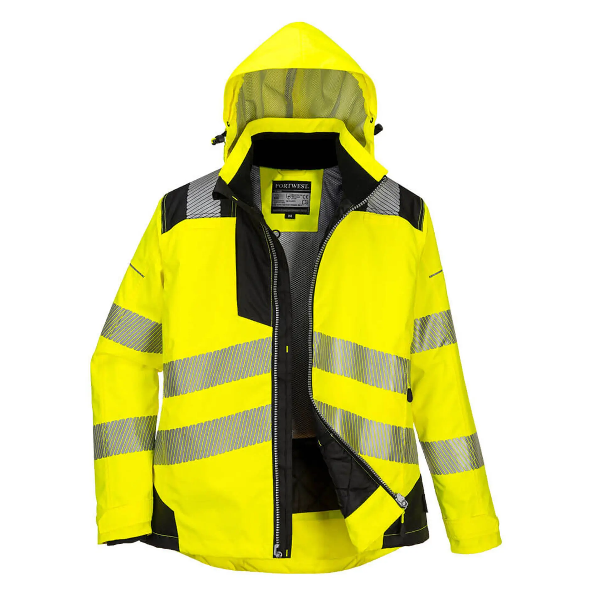 Portwest PW382 dámská Bunda reflexní zimní žlutá/černá M 50-M