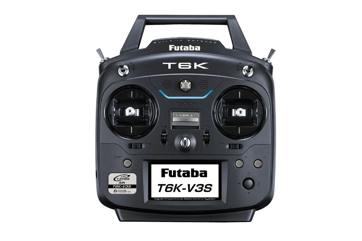 Futaba 6K V3, přijímač R3008SB 2,4 Ghz  mod 1