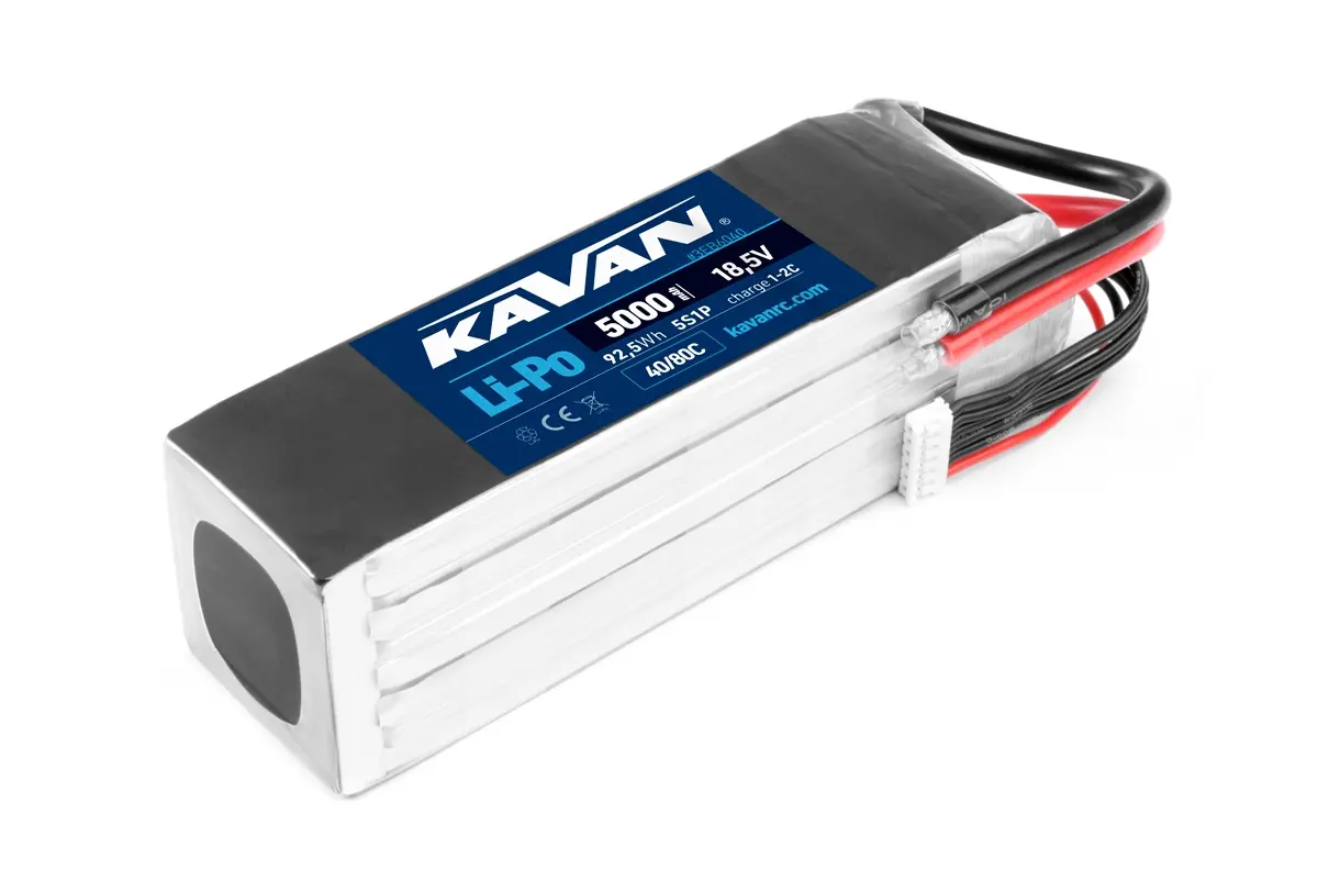 Li-Pol 5000/5čl. 40C KAVAN Air pack